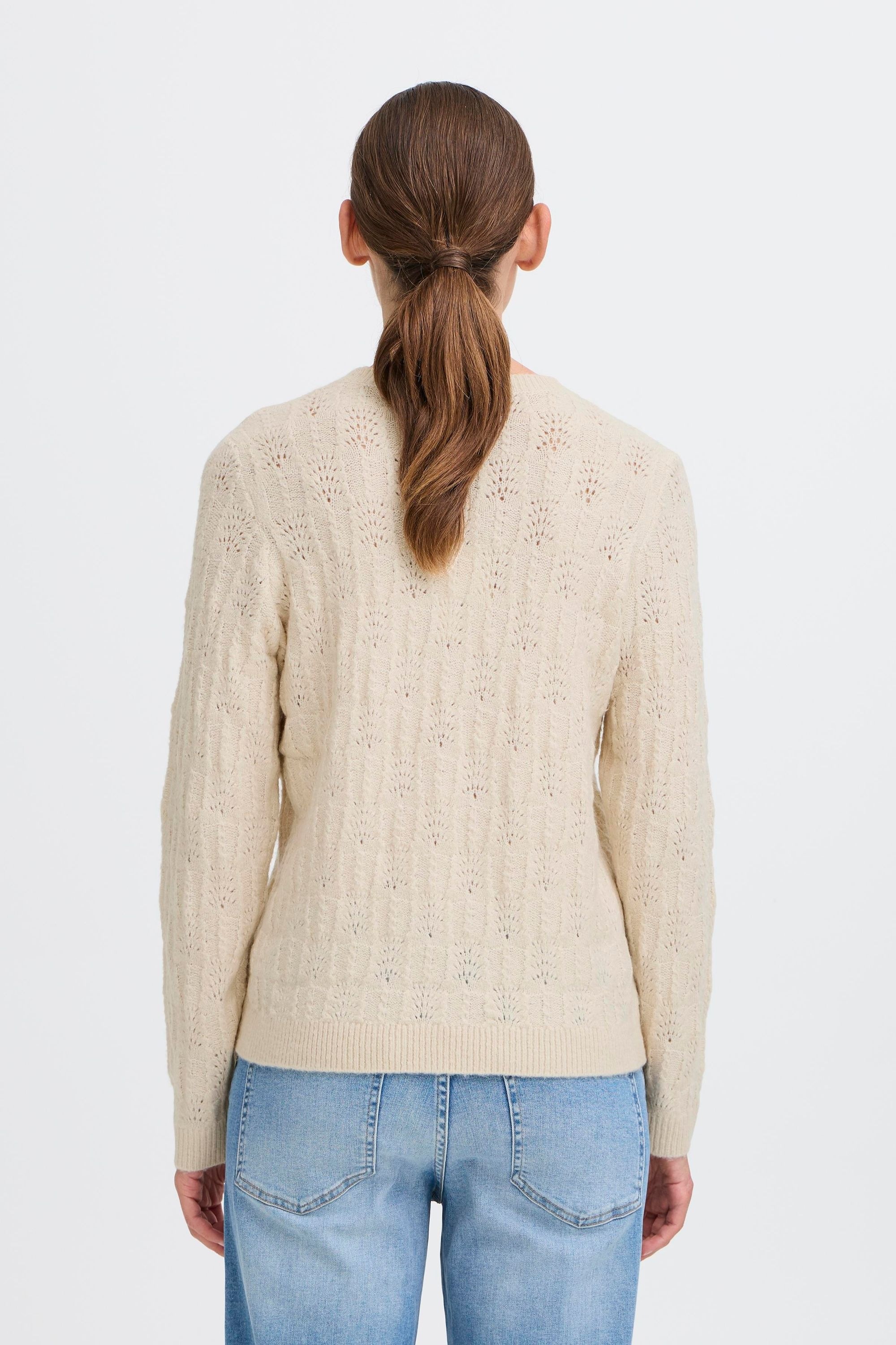 OXMO Strickfleece-Pullover »Strickpullover OXFSINVA«