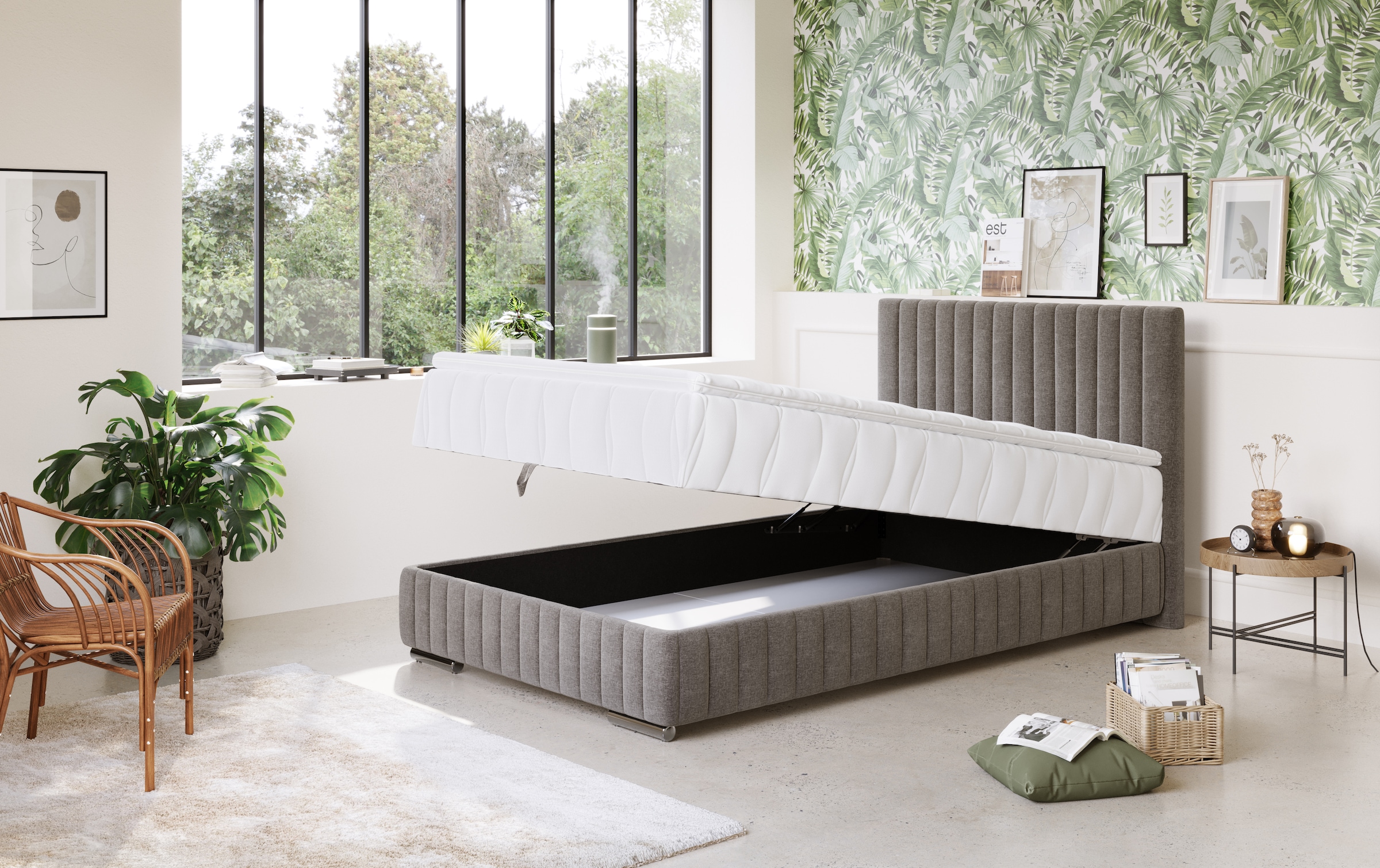 COTTA Boxbett »Beetle« inkl. Topper und Bettkasten