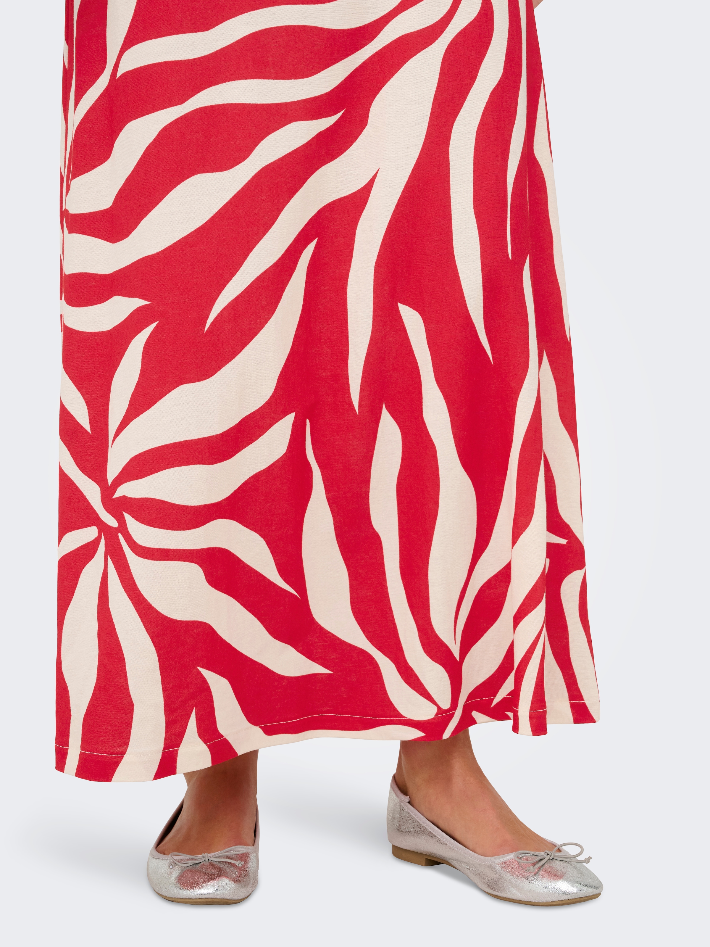 ONLY Maxirock »ONLCHIGO SAKURA LONG SKIRT WVN« Viskosemischung