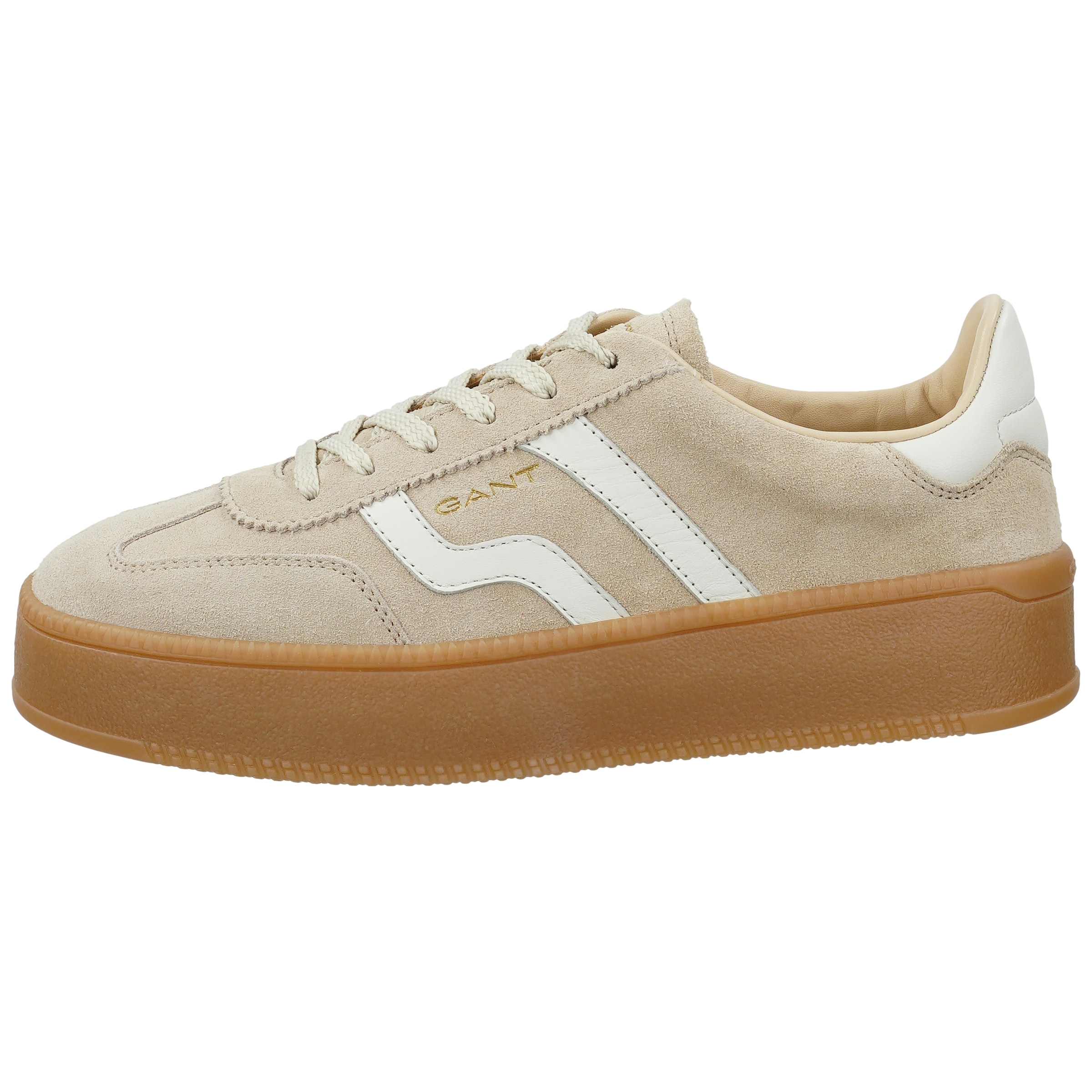 Gant Plateausneaker »Cuzmani«  Retro Sneaker, Schnürschuh, Freizeitsneaker mit Lederfutter