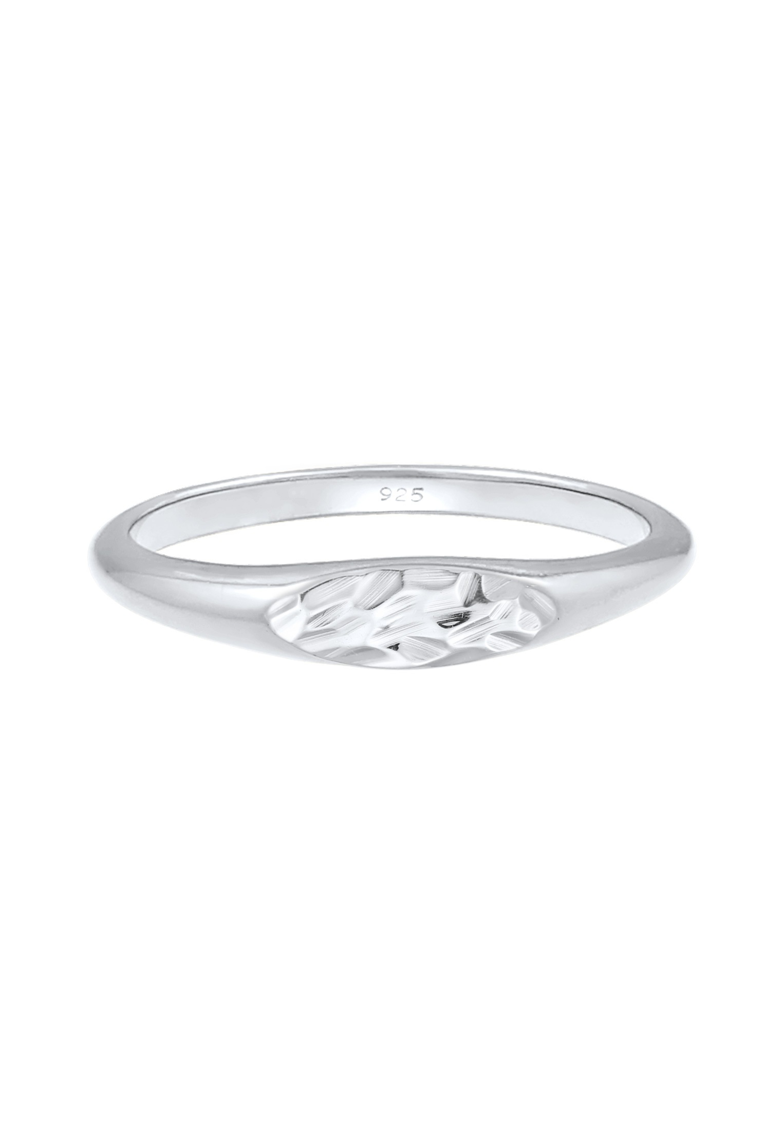 Elli Siegelring »Ring Siegelring Oval Pinky Ring 925 Silber«