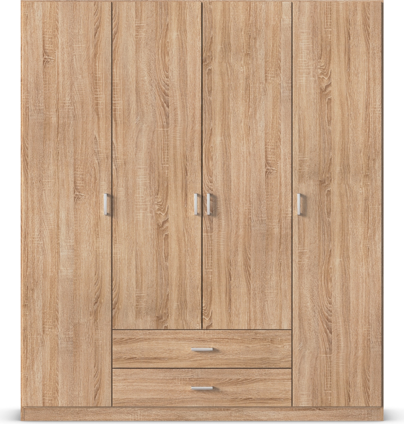 rauch Drehtürenschrank »Kleiderschrank Schrank Garderobe Wäscheschrank GAMMA in 3 Breiten« mit 6 Schubladen, in schlichtem Design TOPSELLER MADE IN GERMANY