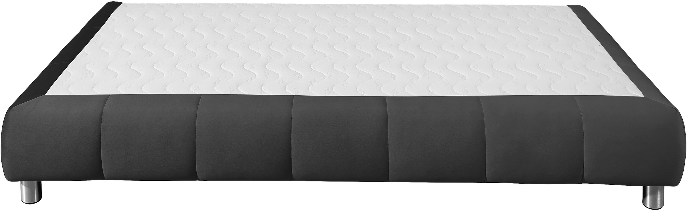 Home affaire Boxspringbett »Salo« Ohne Kopfteil, inkl. Topper, auch in Überlänge 220 cm