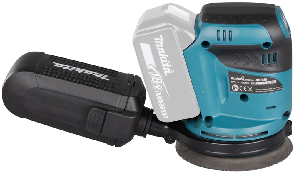 Makita Akku-Exzenterschleifer »DBO180Z«, 2,8 mm Schwingkreis, ohne Akku und Ladegerät