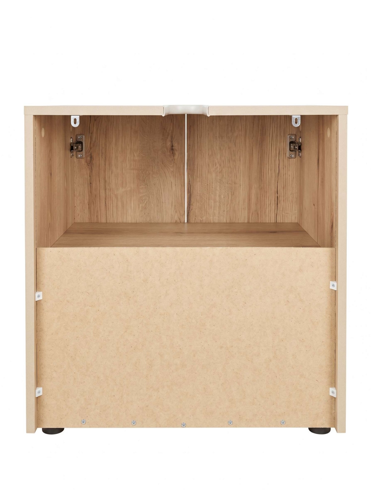 OTTO home Waschbeckenunterschrank »Baltrum« Breite 60 cm dekorative Lamellenoptik