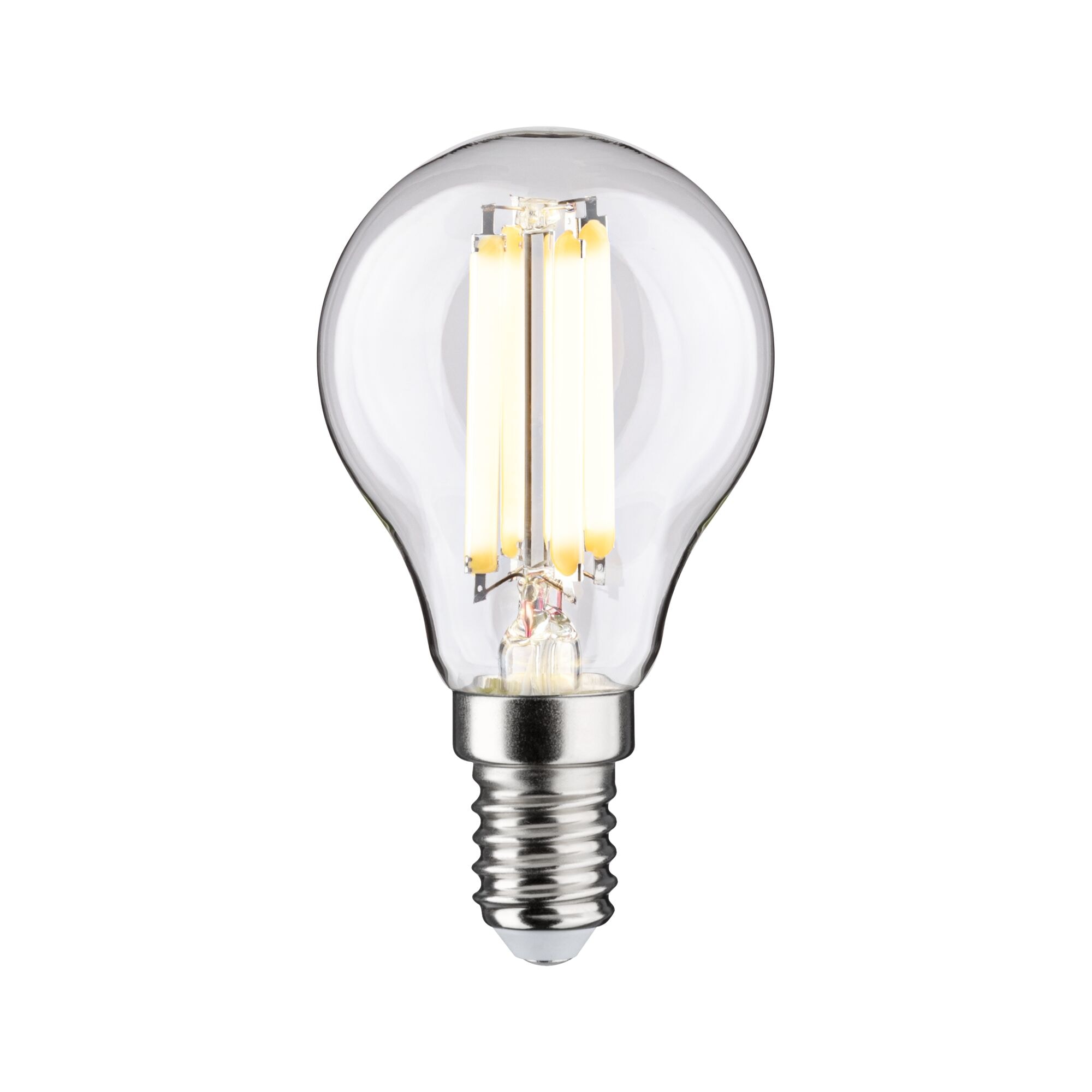 Paulmann LED-Leuchtmittel »Eco-Line Filament 230V LED Tropfen E14 1er-Set 525lm 2,5W 3000K Klar« E14 1 Stk. Warmweiß
