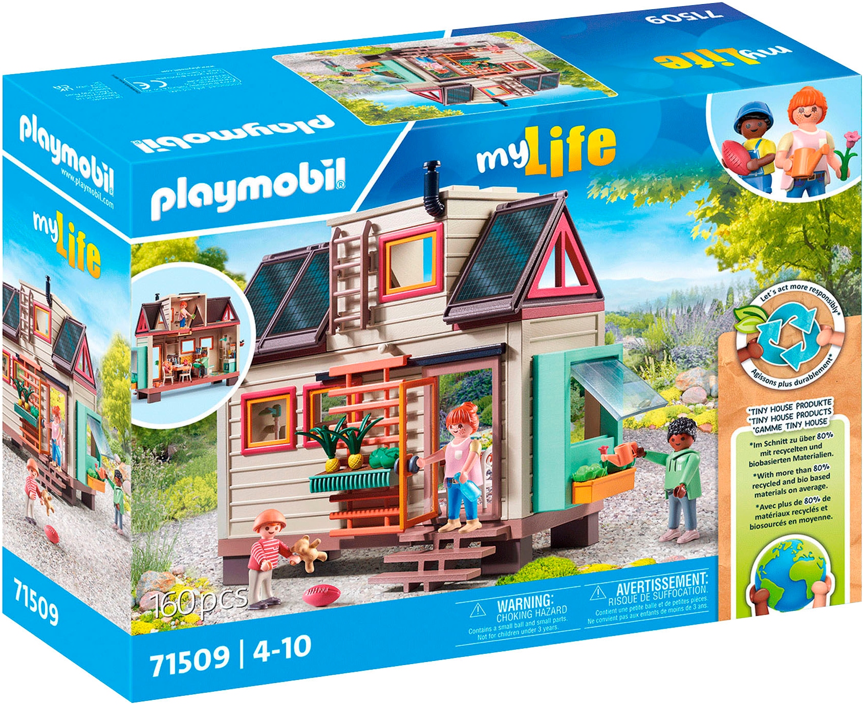 Konstruktions-Spielset »Tiny Haus (71509), My Life«, (160 St.), Made in Germany