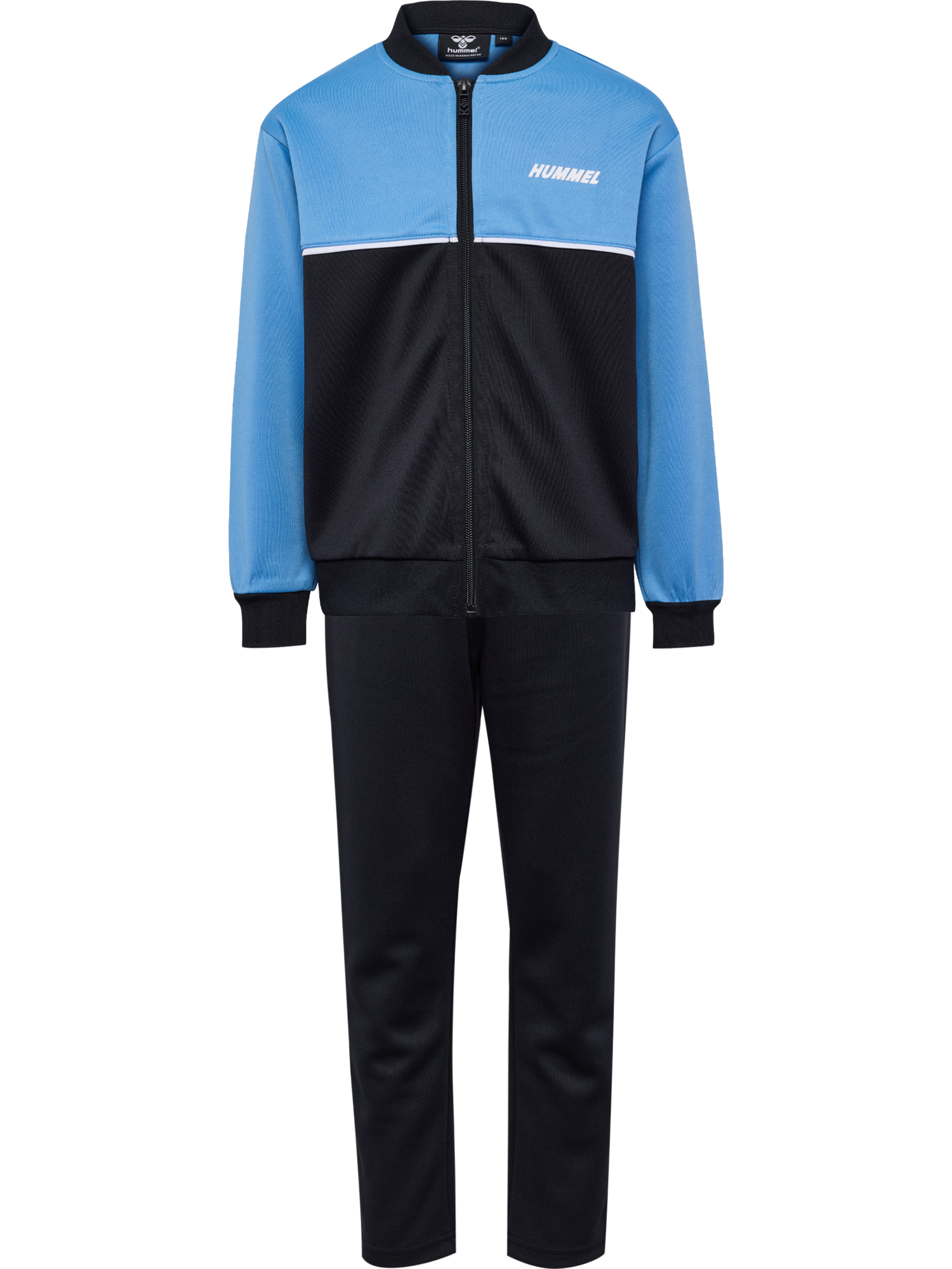 Hummel Trainingsanzug »hmlDALLAS TRACKSUIT« 0 Stk. tlg. für Kinder in blau, Größe 128