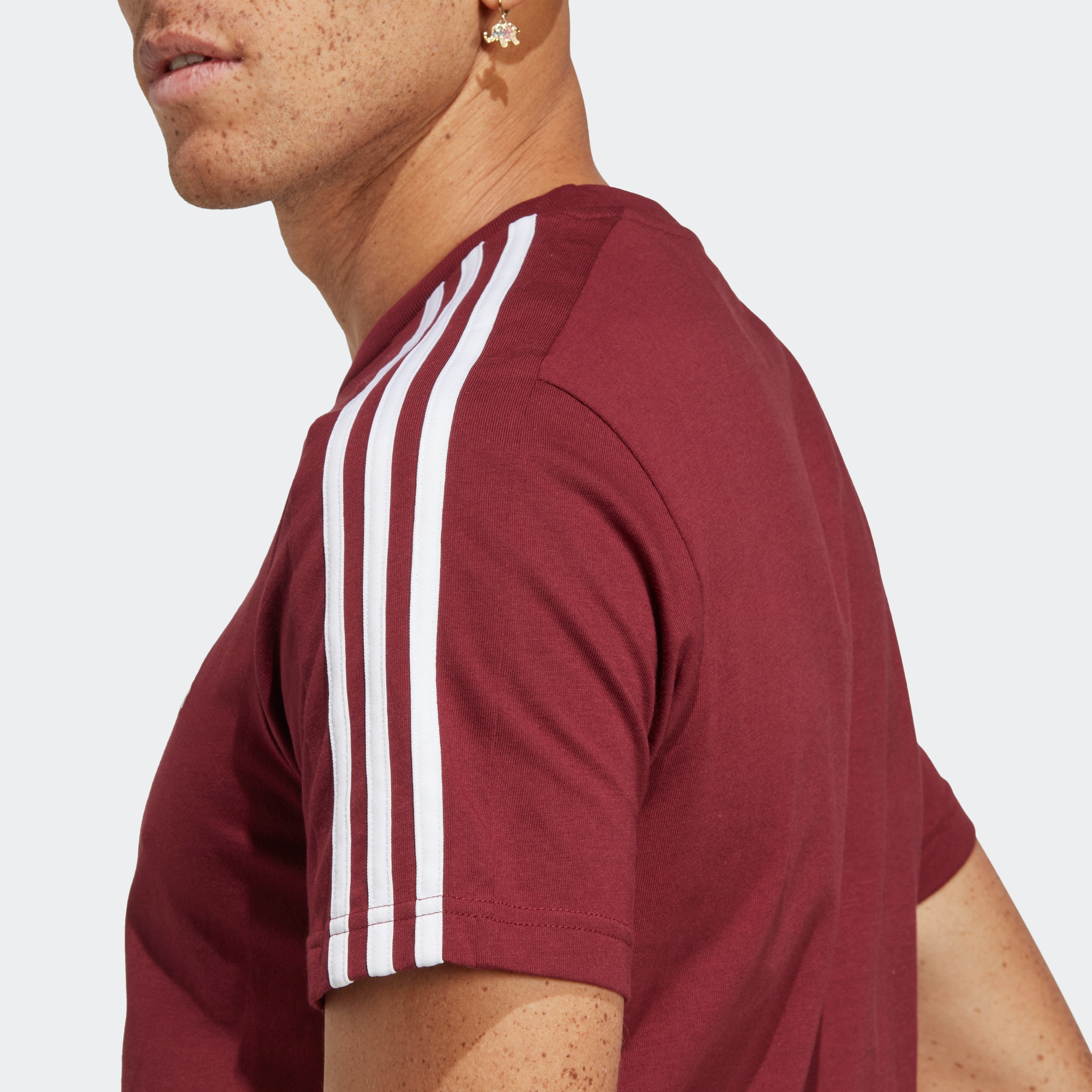 adidas Sportswear T-Shirt »ESSENTIALS SINGLE JERSEY 3-STREIFEN«