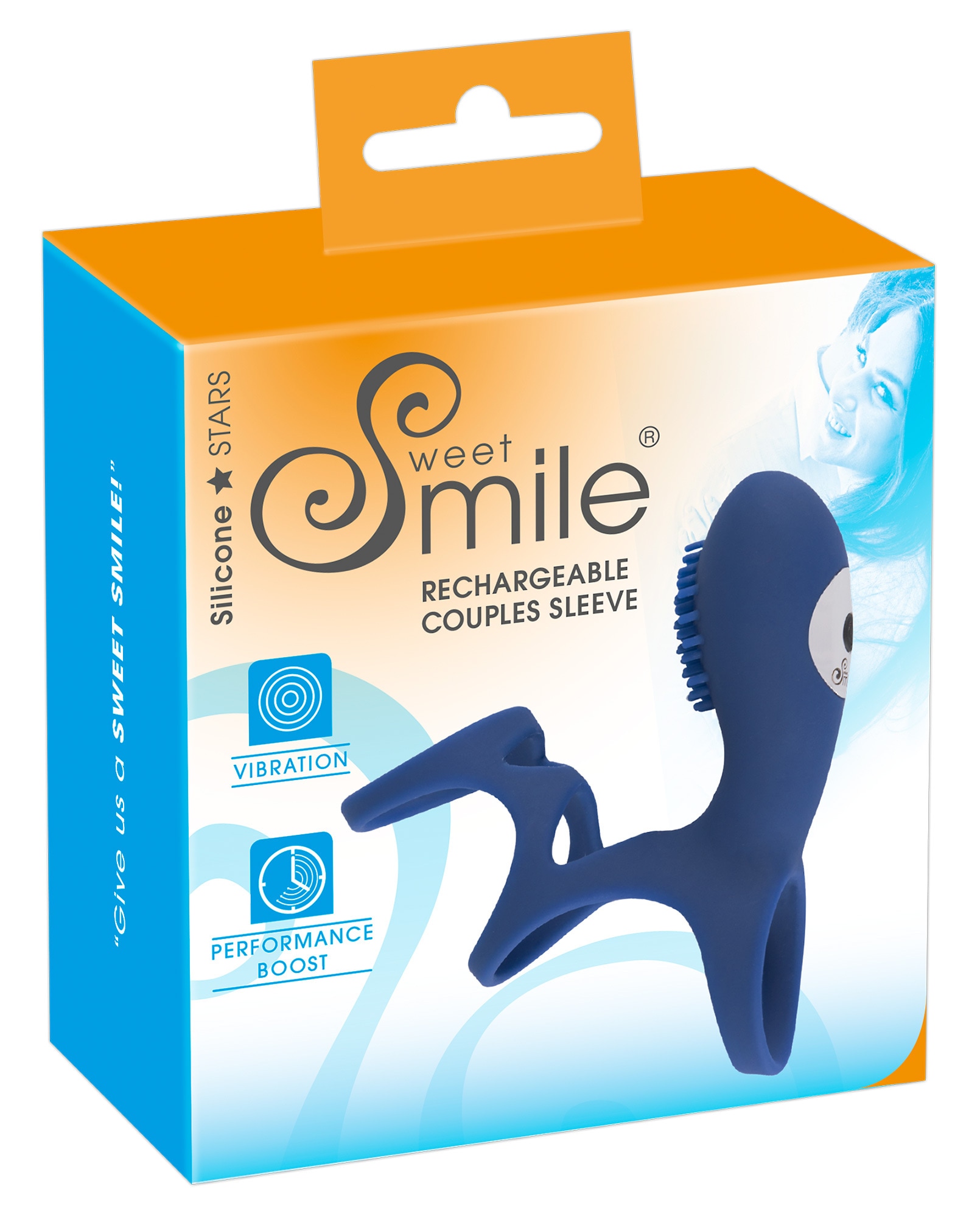 Sweet Smile Penishülle »Penismanschette Rechargeable Couple Sleeve«