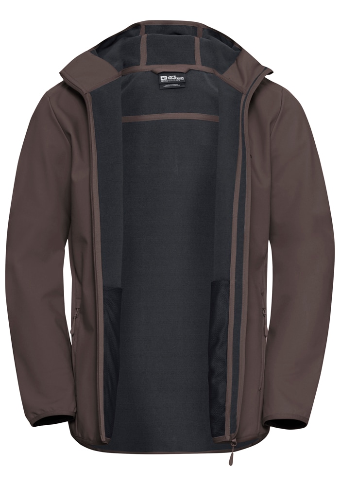 Jack Wolfskin Softshelljacke »BORNBERG HOODY M«, mit Kapuze