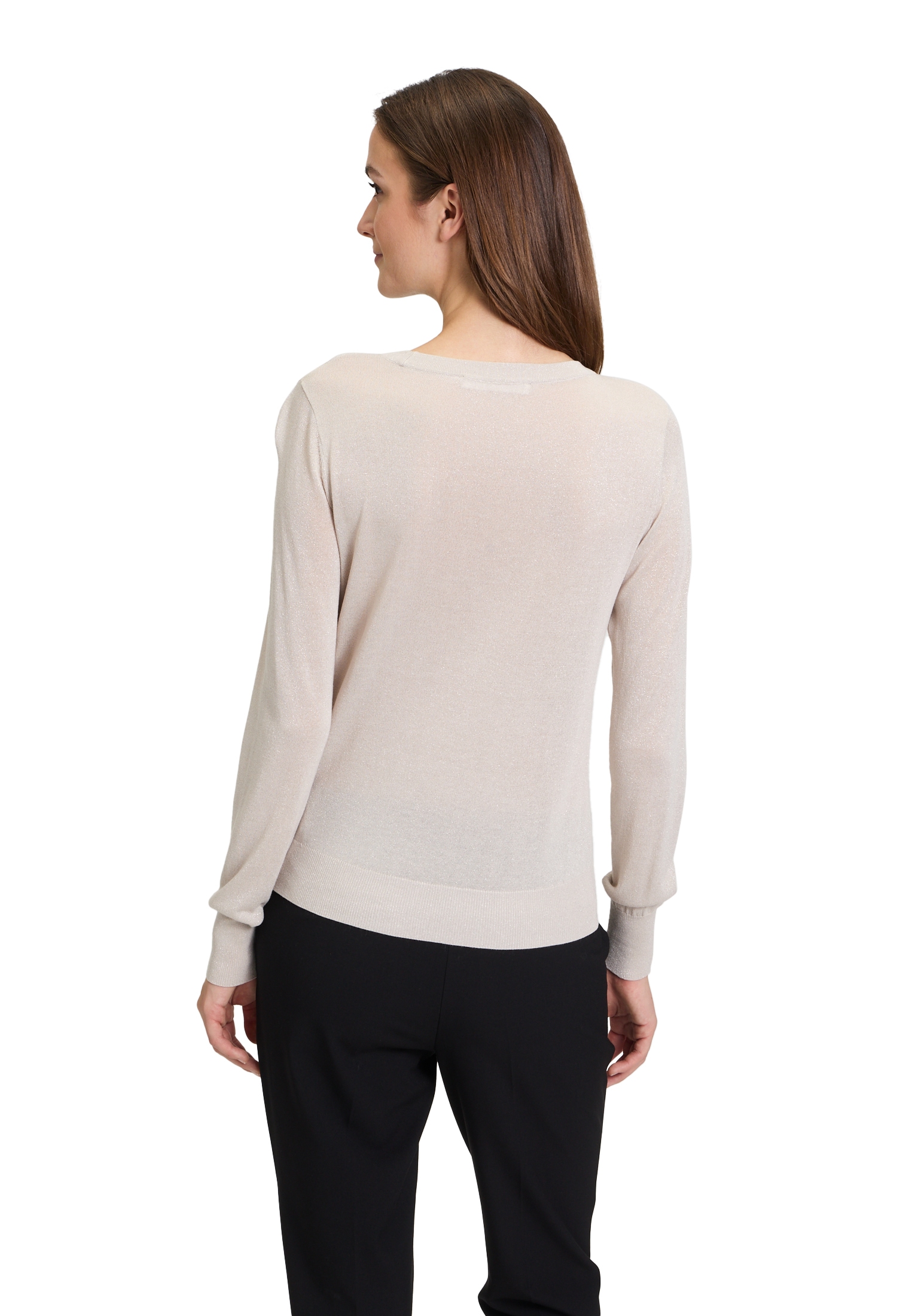 Betty&Co Strickpullover »Strickpullover mit Lurexfaden«