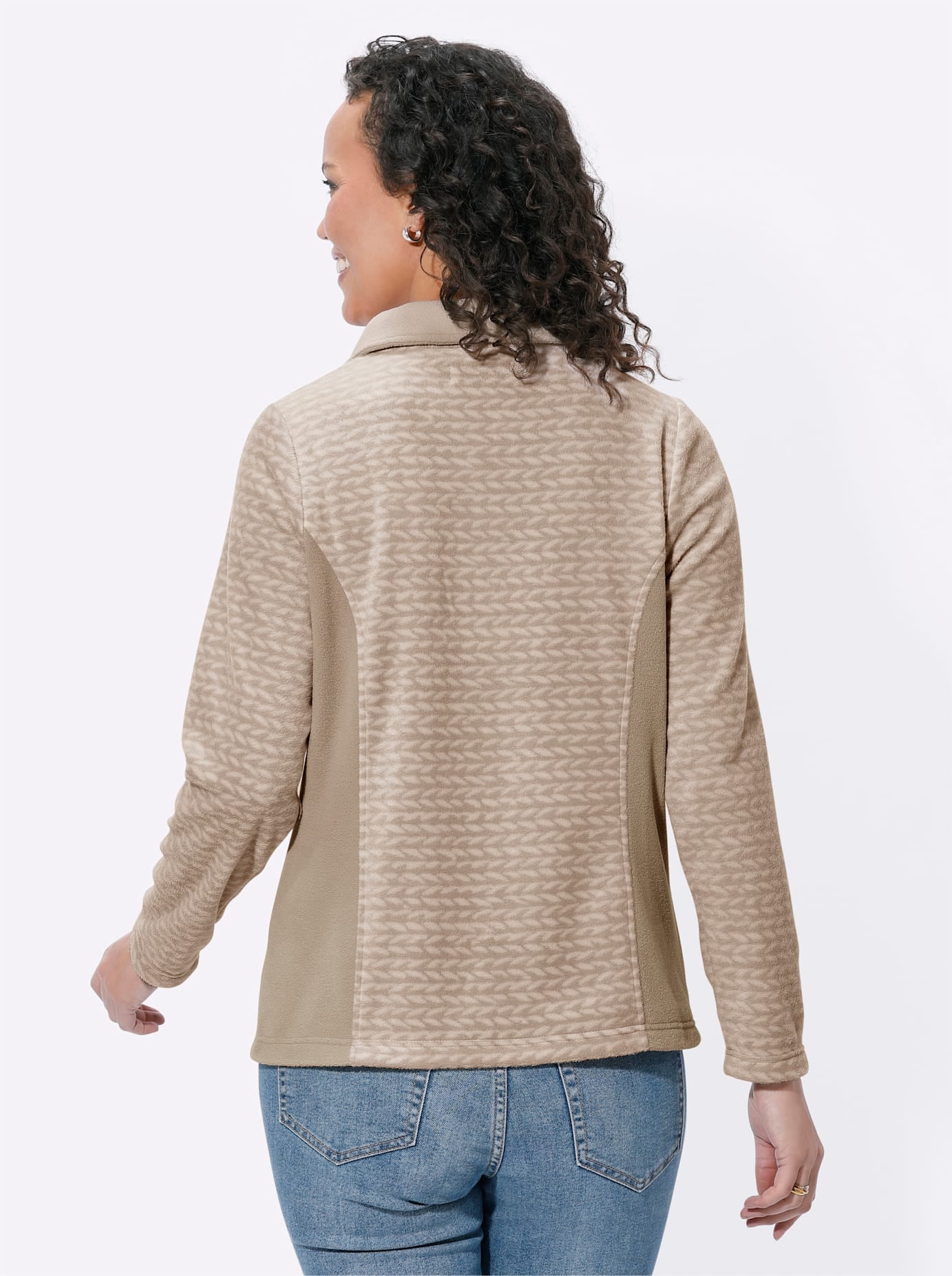 Casual Looks Fleeceshirt »Fleece-Shirt«, (1 tlg.)