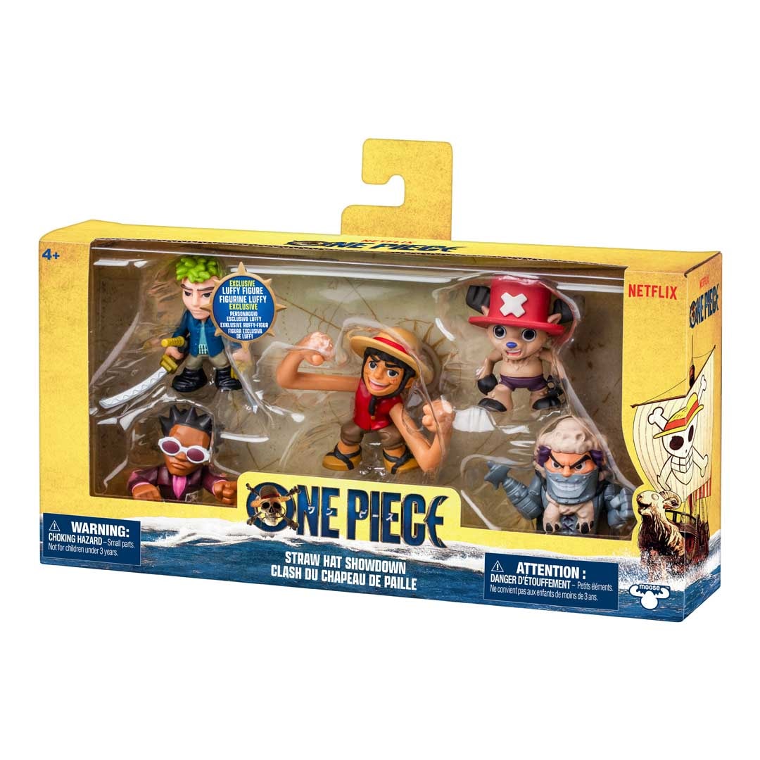 Moose Actionfigur »ONE PIECE, Mini Action-Figuren, Serie 1 (5er-Pack)«