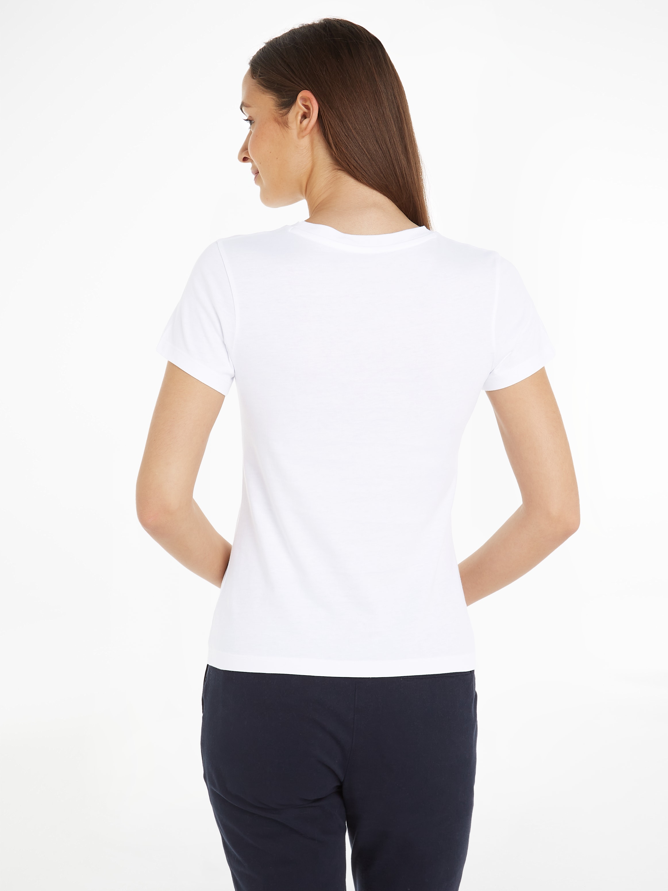 Calvin Klein Jeans Rundhalsshirt »2-PACK MONOLOGO SLIM TEE«, mit Calvin Klein Jeans Logoprint auf der Brust