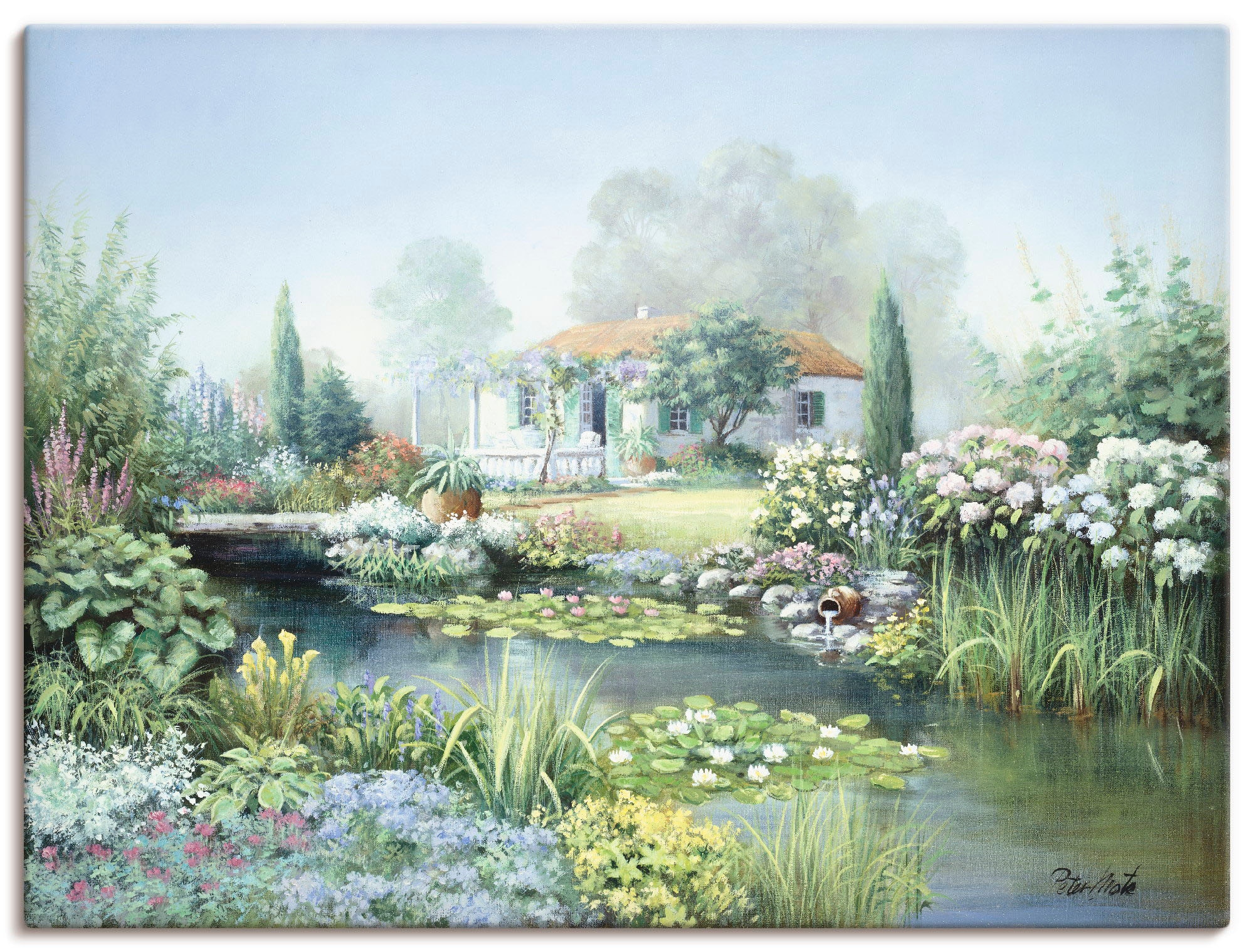 Artland Wandbild »Schatzgarten«, Garten, (1 St.), als Leinwandbild