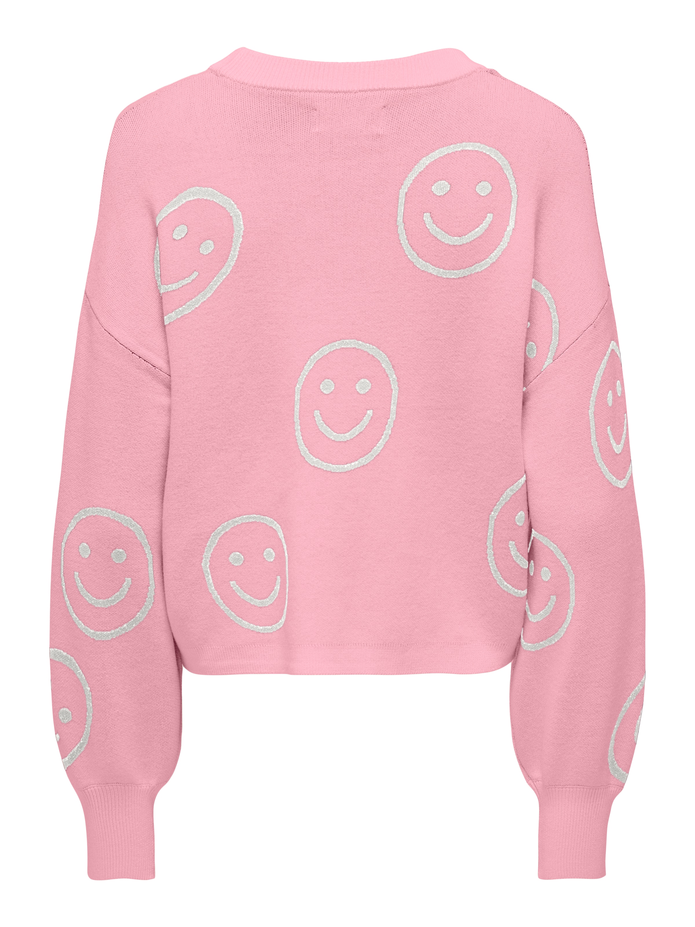 ONLY Strickpullover »ONLMONTANA LS JQ O-NECK CC KNT« mit Rippbündchen