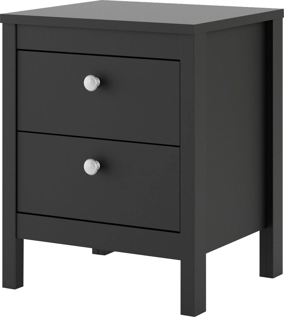 Home affaire Nachttisch »Nachtkommode, Nachtschrank, Beistelltisch« mit 2 Schubladen, Breite 44 cm, Höhe 54 cm