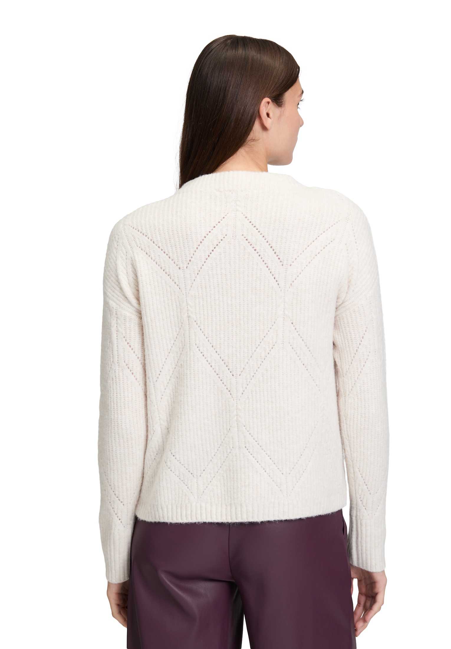 Betty&Co Strickpullover »Strickpullover mit Struktur«