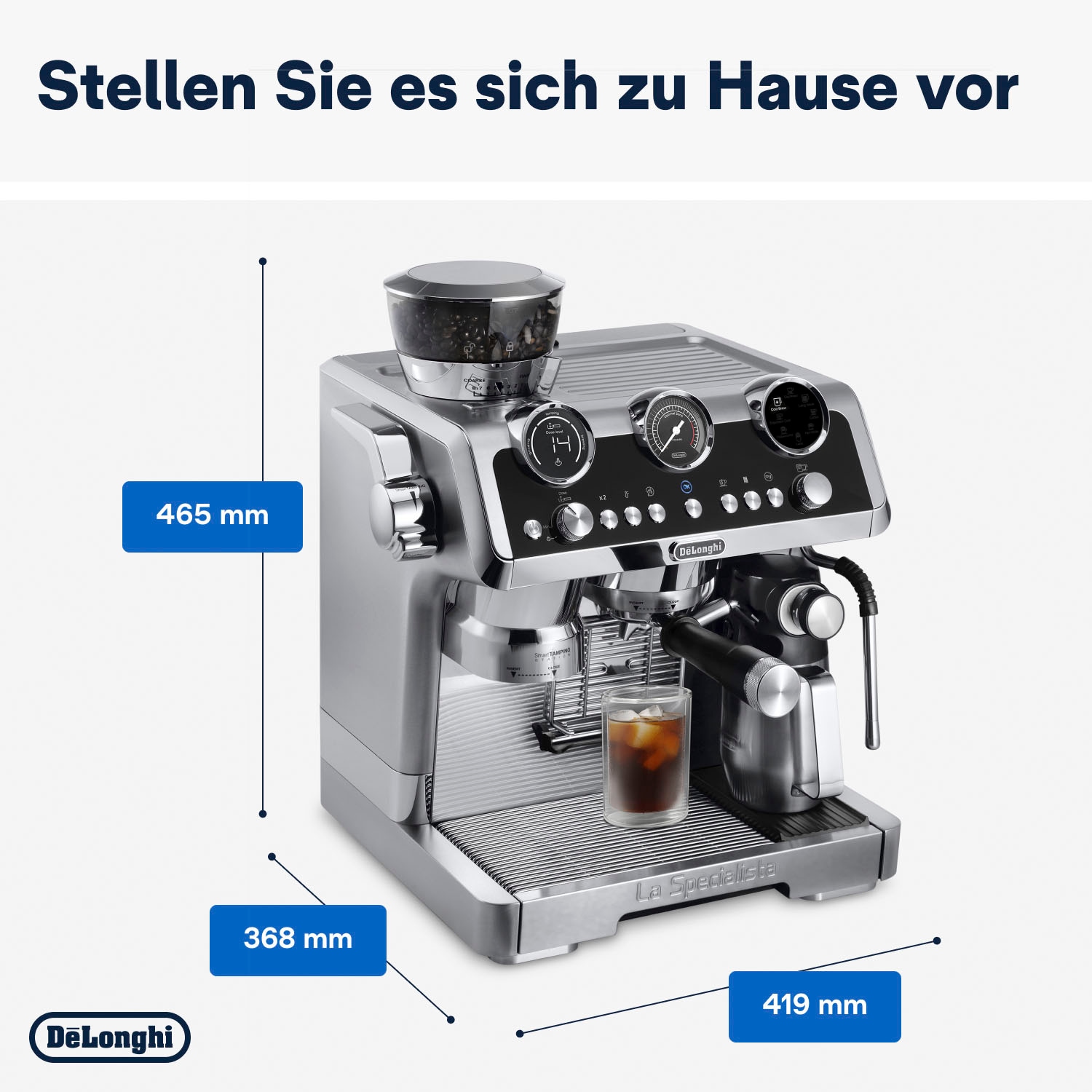 De'Longhi Siebträgermaschine »La Specialista Maestro Cold Brew EC9865.M«