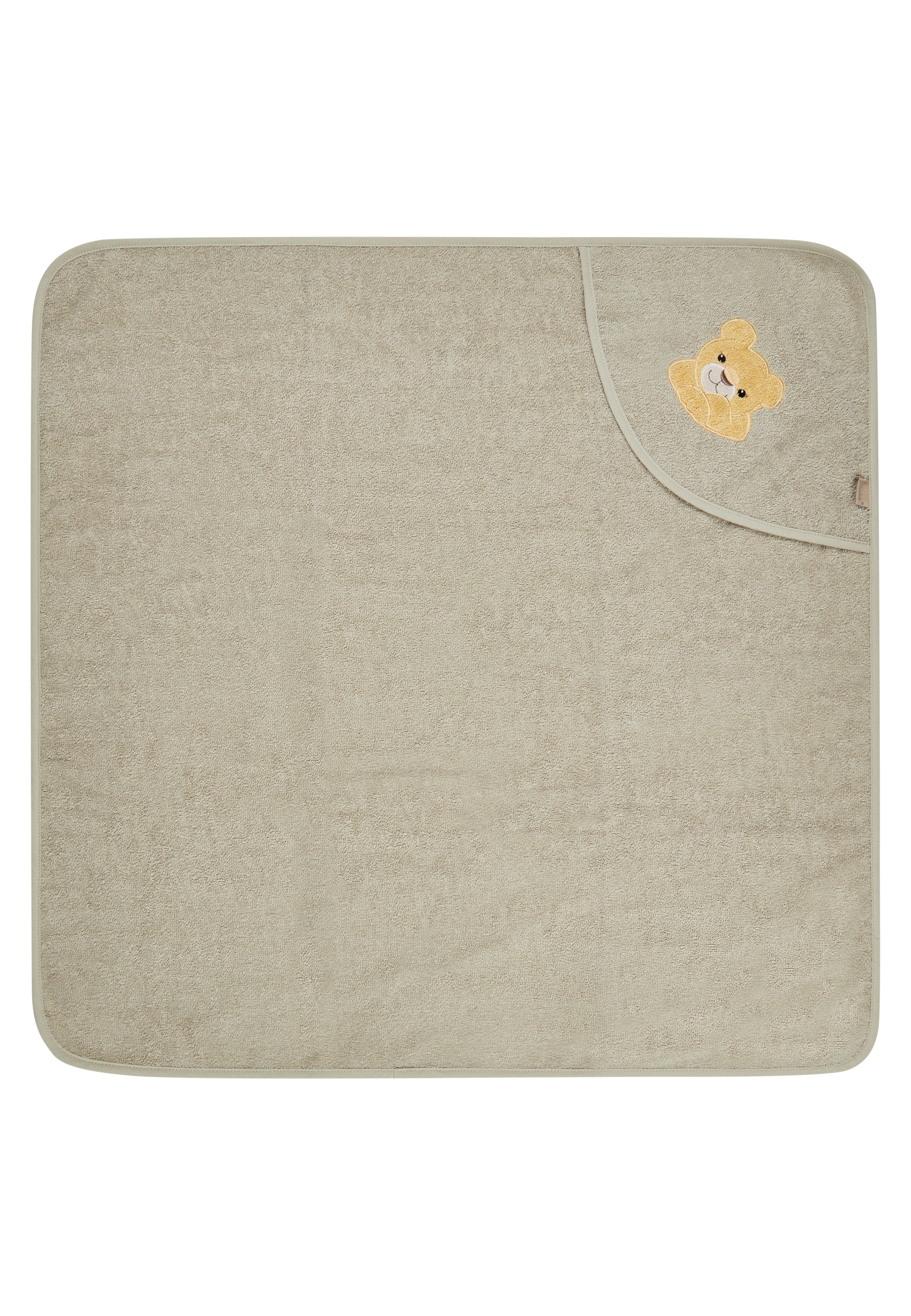 Sterntaler® Kapuzenhandtuch »Kapuzenbadetuch 80x80 cm LÖWE Leo«