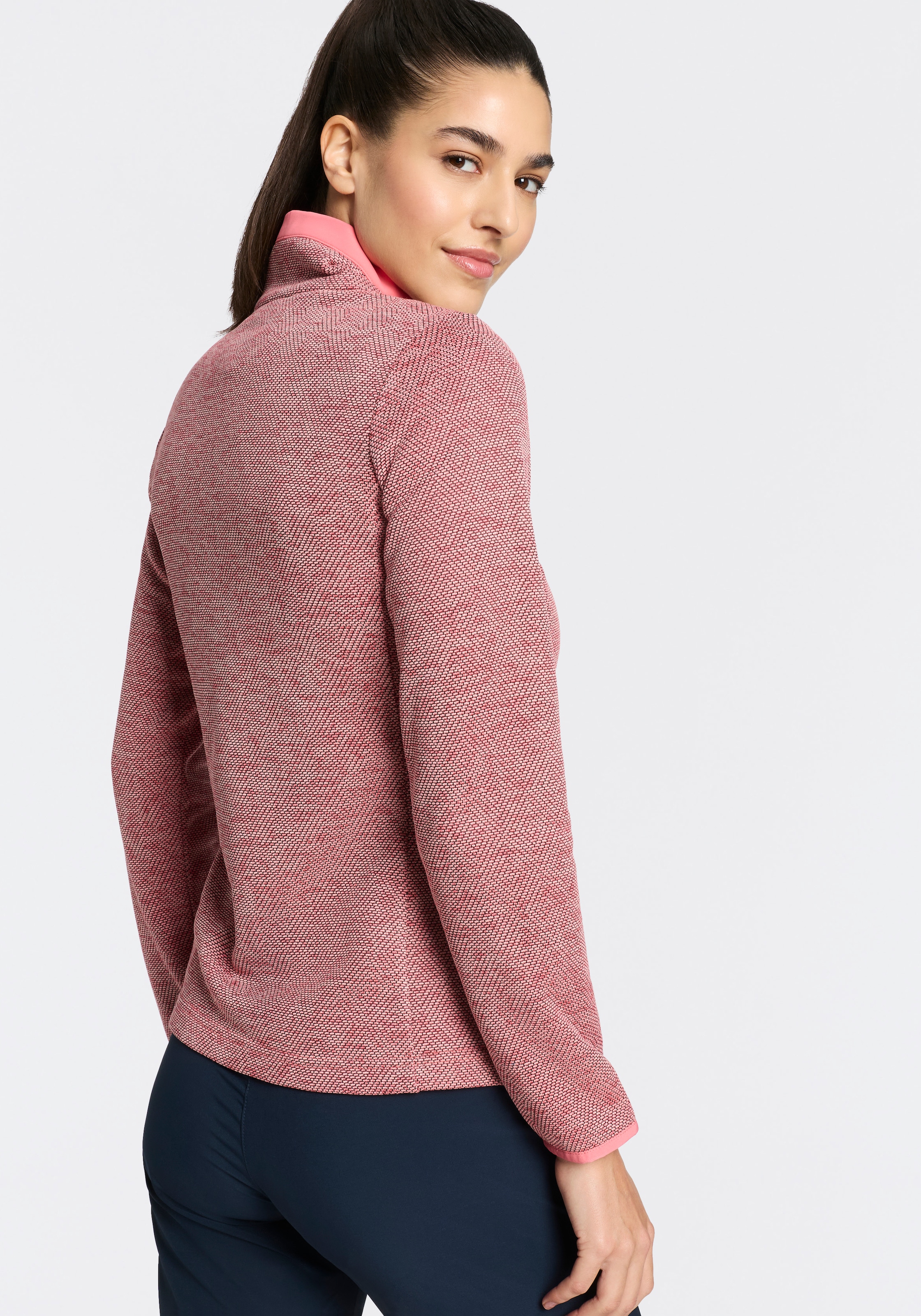 CMP Strickfleecejacke sportlicher Stil, Übergangsjacke für Erwachsene