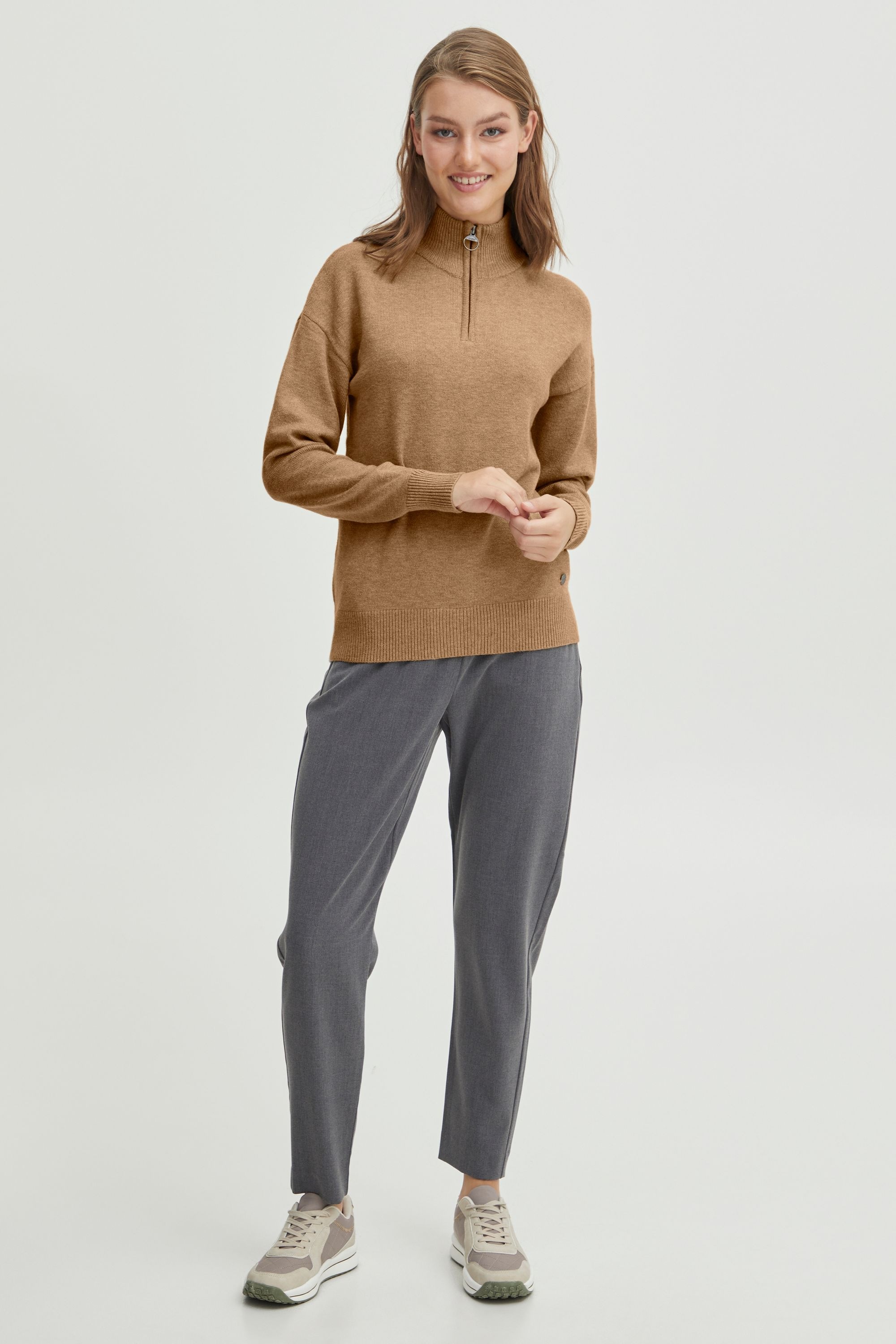 OXMO Strickjacke »Troyer OXRita«
