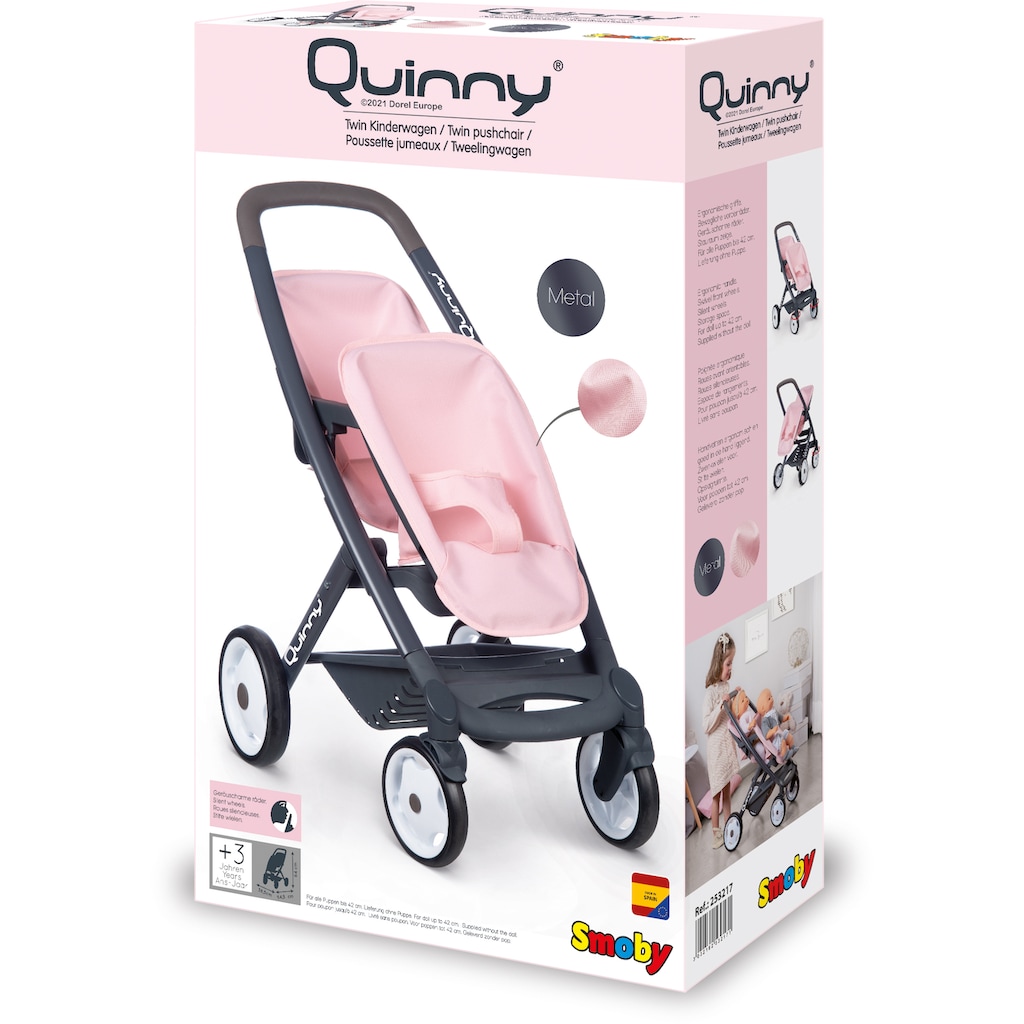 Smoby Puppen-Zwillingsbuggy »Quinny«