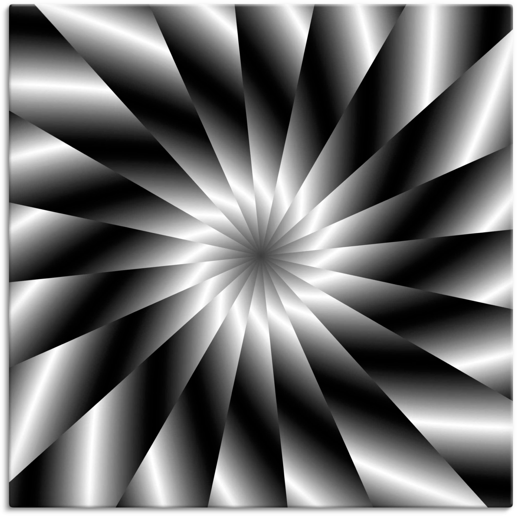 Artland Wandbild »Wie eine Turbine«, Muster, (1 St.), in vielen Größen & Produktarten -Leinwandbild, Poster, Wandaufkleber / Wandtattoo auch für Badezimmer geeignet