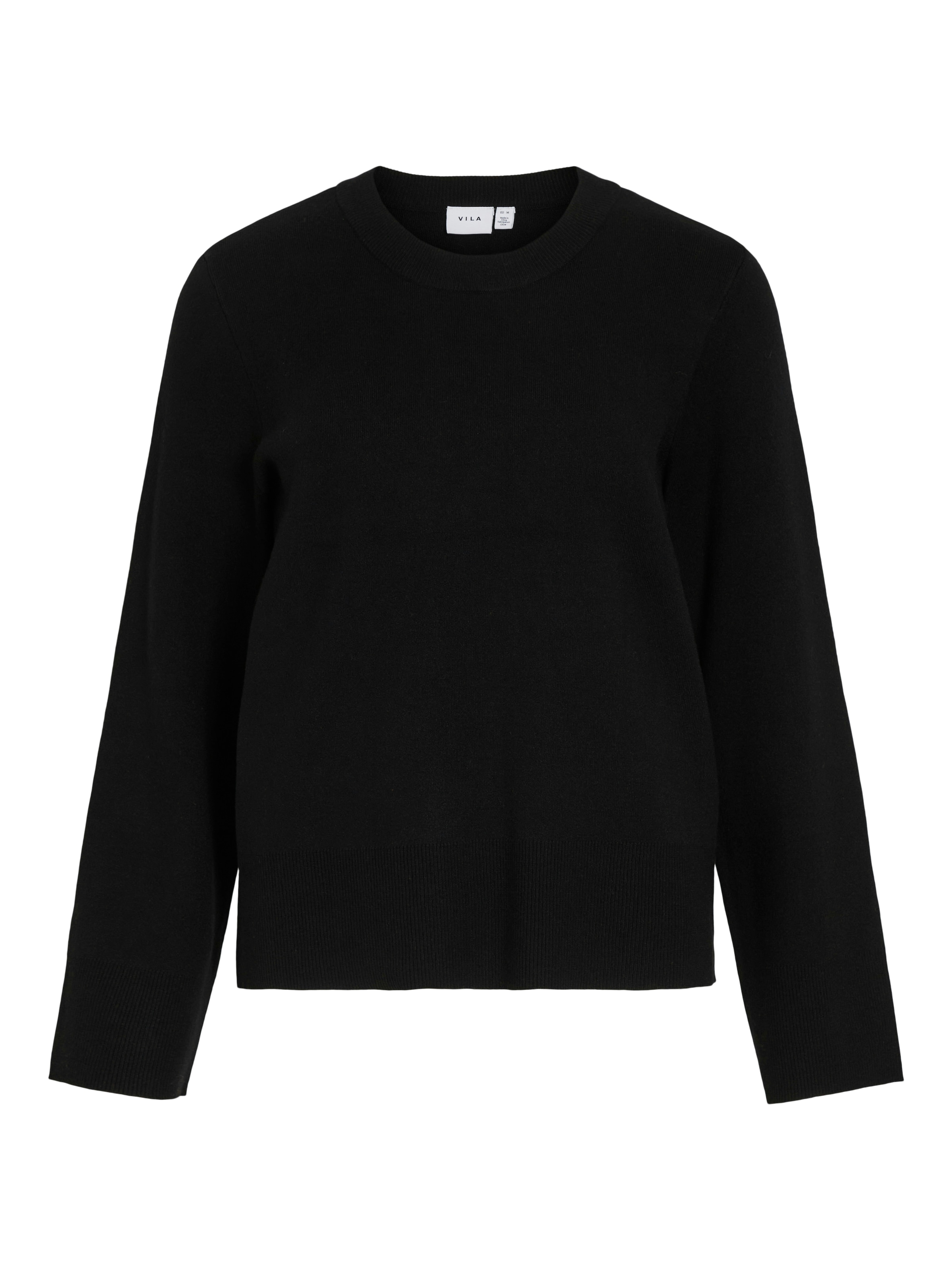 Vila Rundhalspullover »VICASSIE O-NECK L/S KNIT TOP - NOOS«