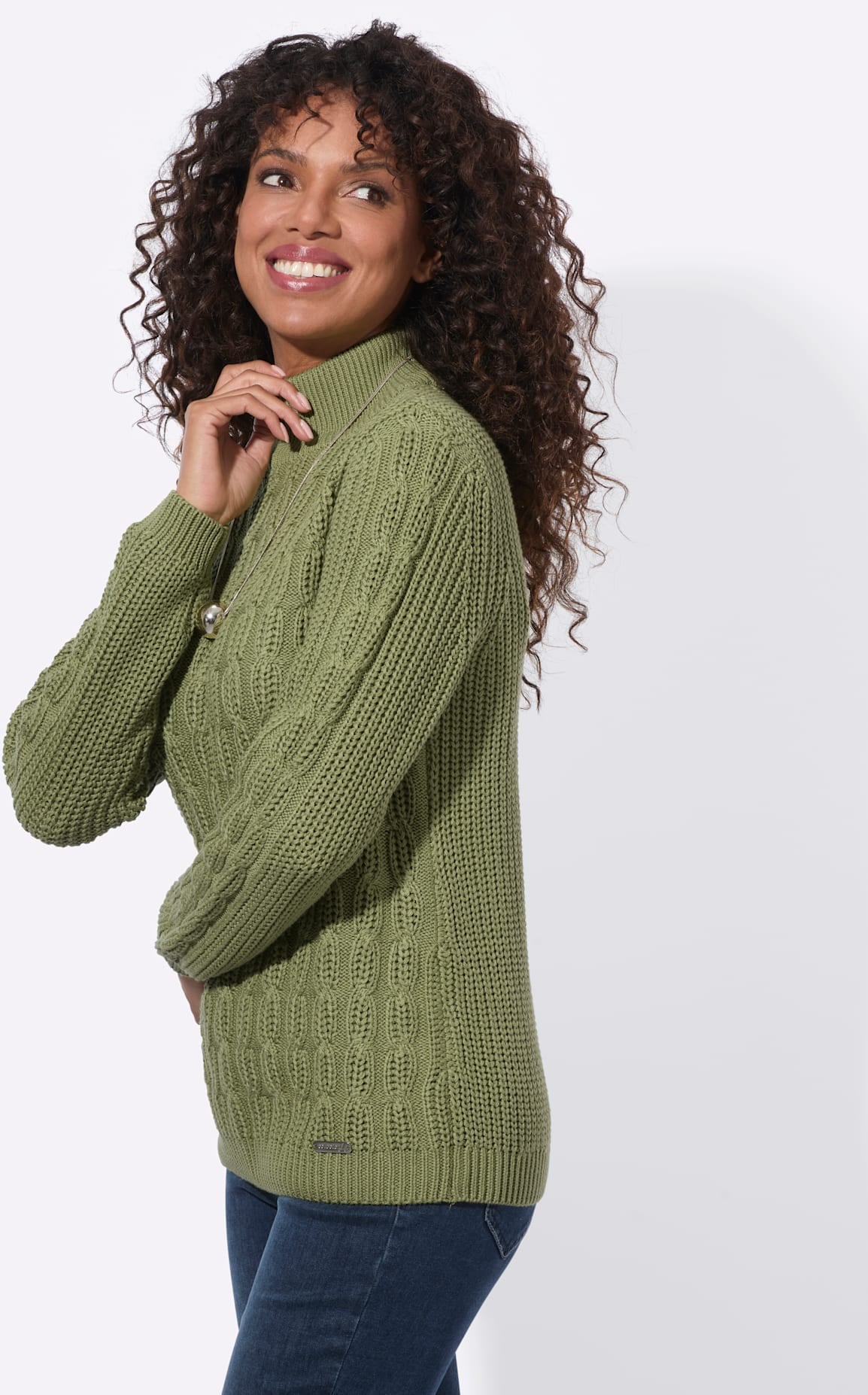 Casual Looks Stehkragenpullover »Stehkragen-Pullover«