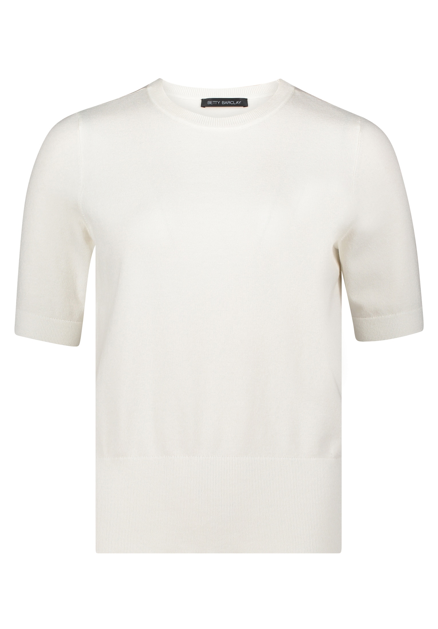 Betty Barclay Rundhalspullover »Basic-Pullover kurzarm«