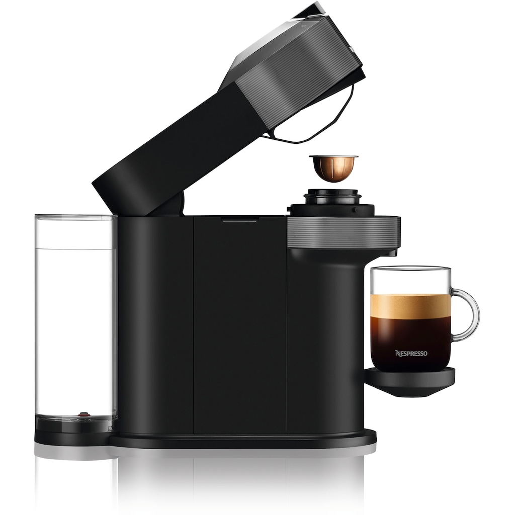 Nespresso Kapselmaschine »Vertuo Next ENV 120.GY von DeLonghi, Dark Grey«