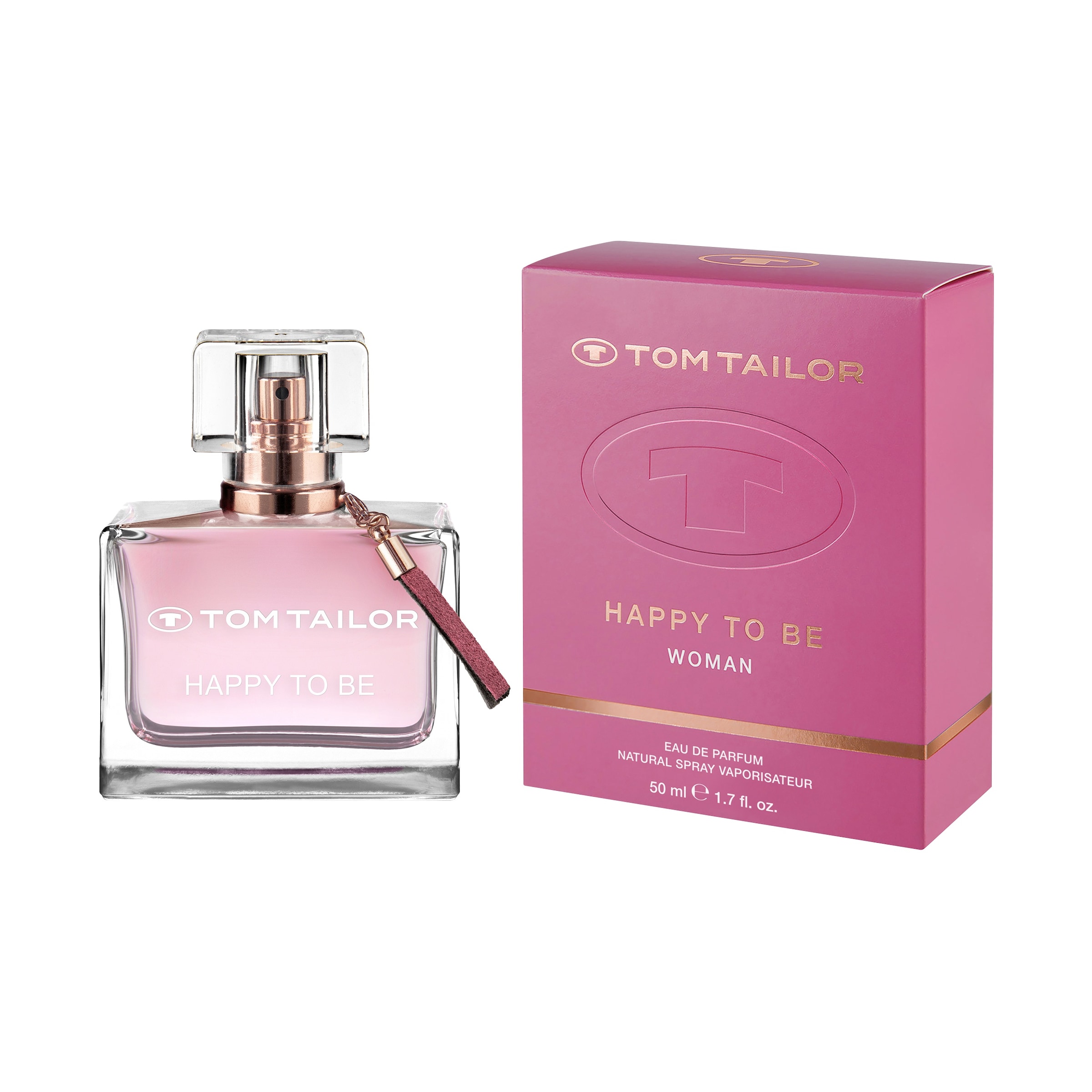 TOM TAILOR Eau de Parfum »HAPPY TO BE« EdP 50 ml Woman