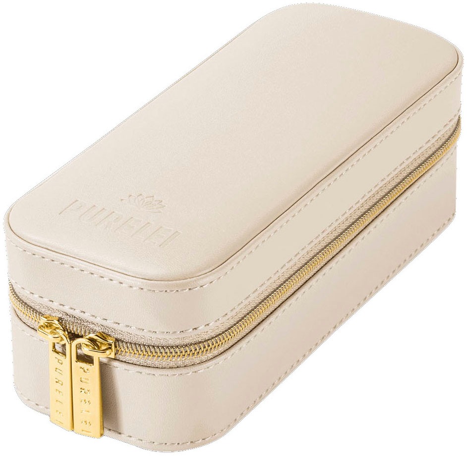 Purelei Damen Schmucketui »Geschenk Schmuckaufbewahrung Reiseetui« in goldfarben, Größe B/H/T: 16,5 cm x 6,5 cm x 5 cm