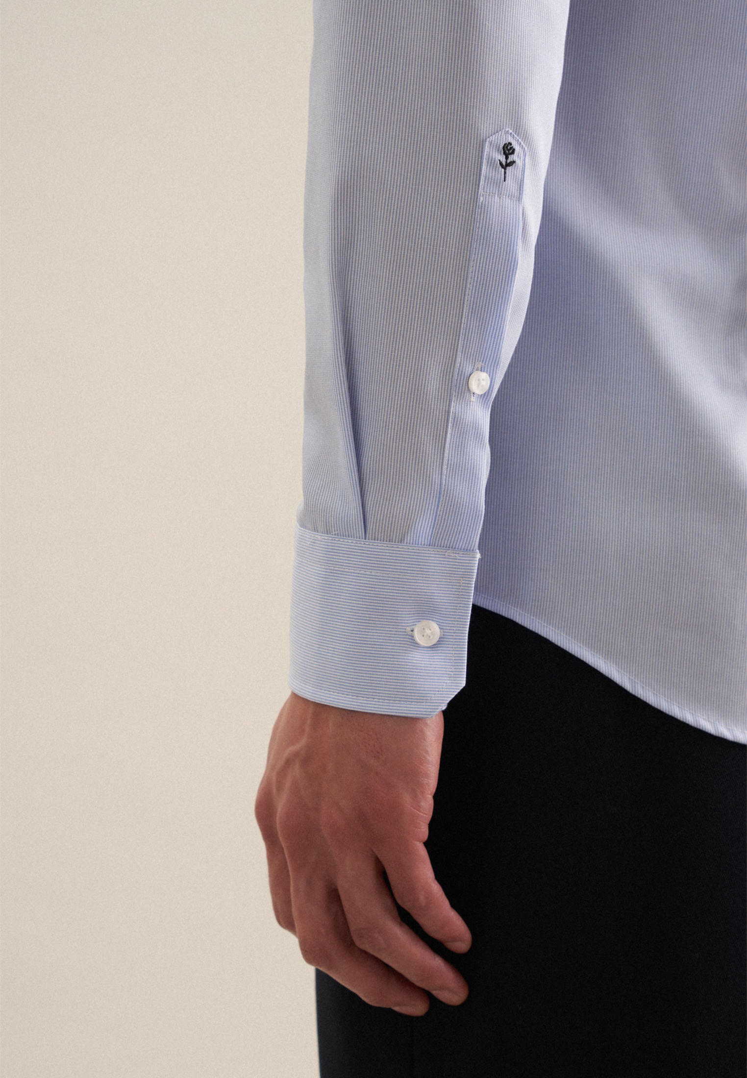 seidensticker Businesshemd »X-Slim«, X-Slim Langarm Kentkragen Streifen