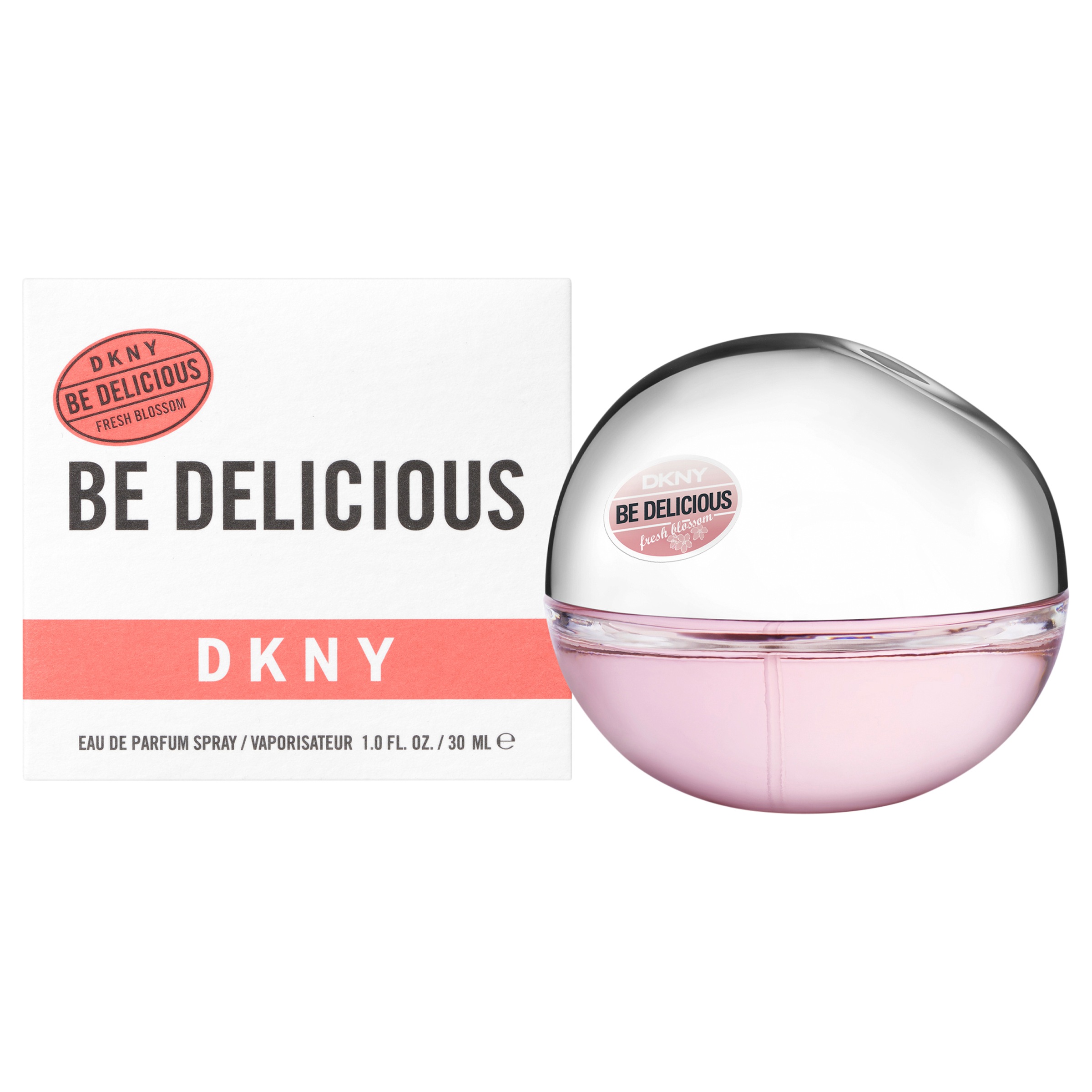 DKNY Eau de Parfum »BE DELICIOUS FRESH BLOSSOM EDP« mit blumiger Duftnote, Kopfnote aus Aprikose, Grapefruit und Cassis