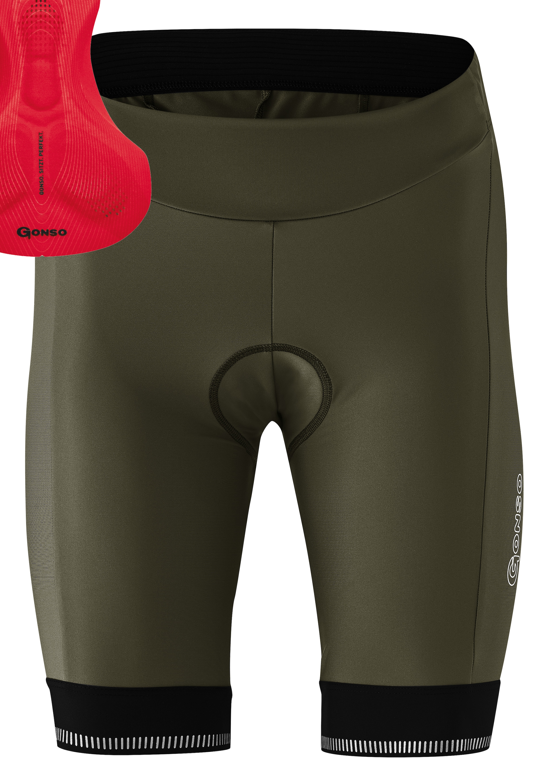 Gonso Fahrradhose »SITIVO W 0«, Damen Radhose mit innovativem Sitzpolsterkonzept