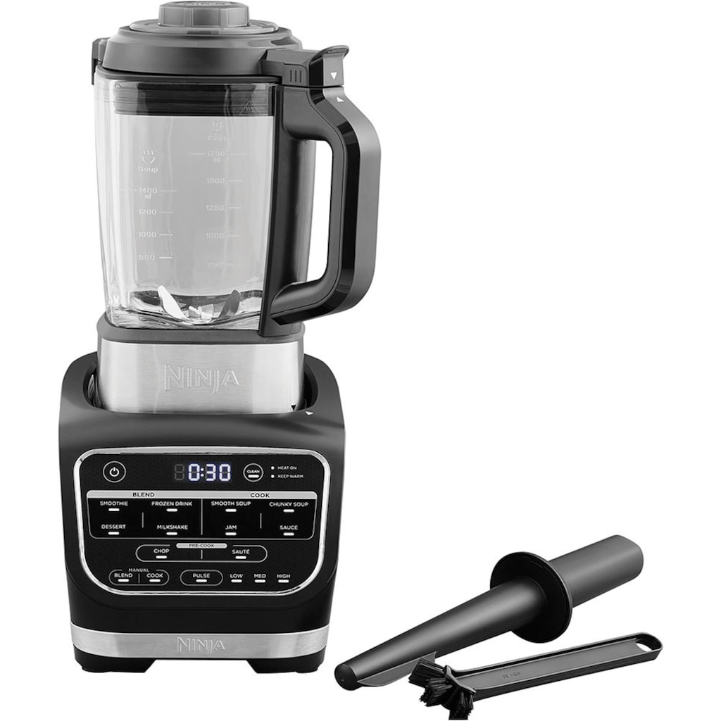 NINJA Standmixer »HB150EU Suppenkocher«, 1000 W, bis zu 1,7L Volumen, incl. eingebautem Heizelement