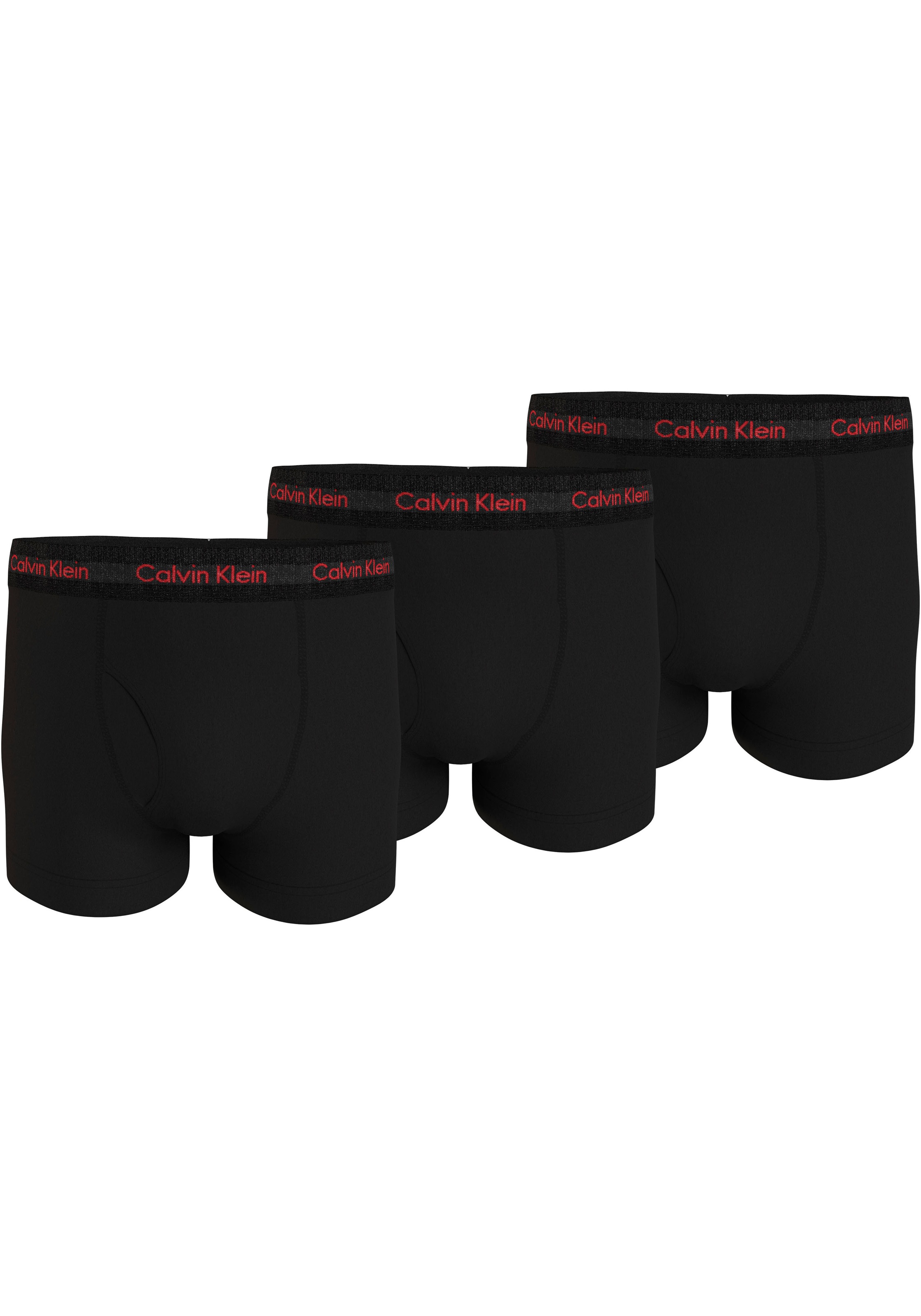Calvin Klein Underwear Trunk »TRUNK 3PK«, (Packung, 3 St., 3er), mit praktischem Eingriff