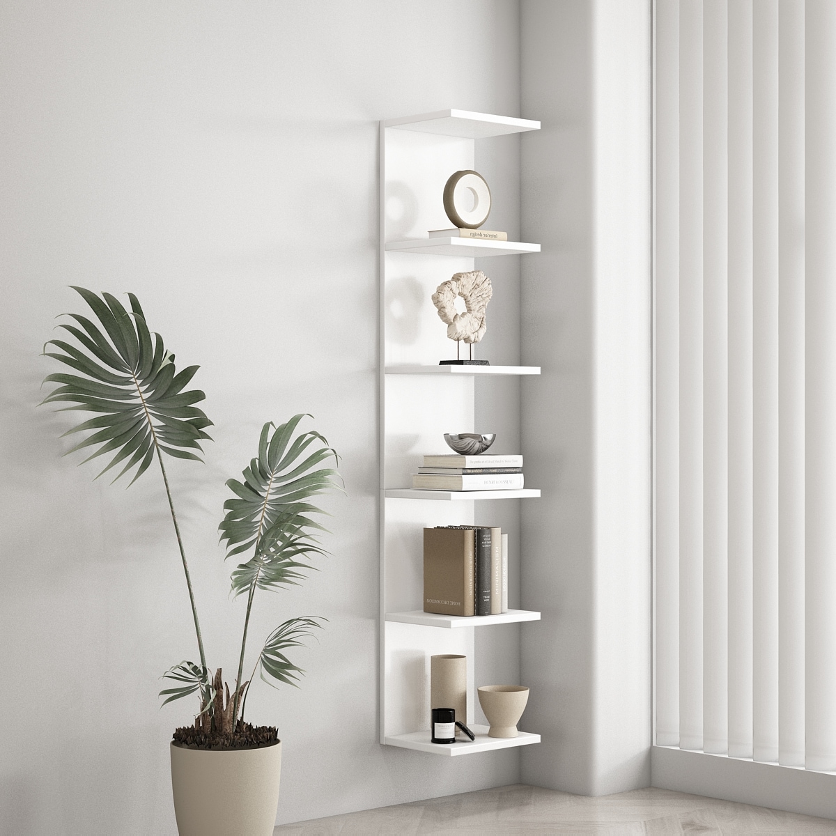 OTTO home Deko-Wandregal, dekorativer Stauraum, Wandmontage