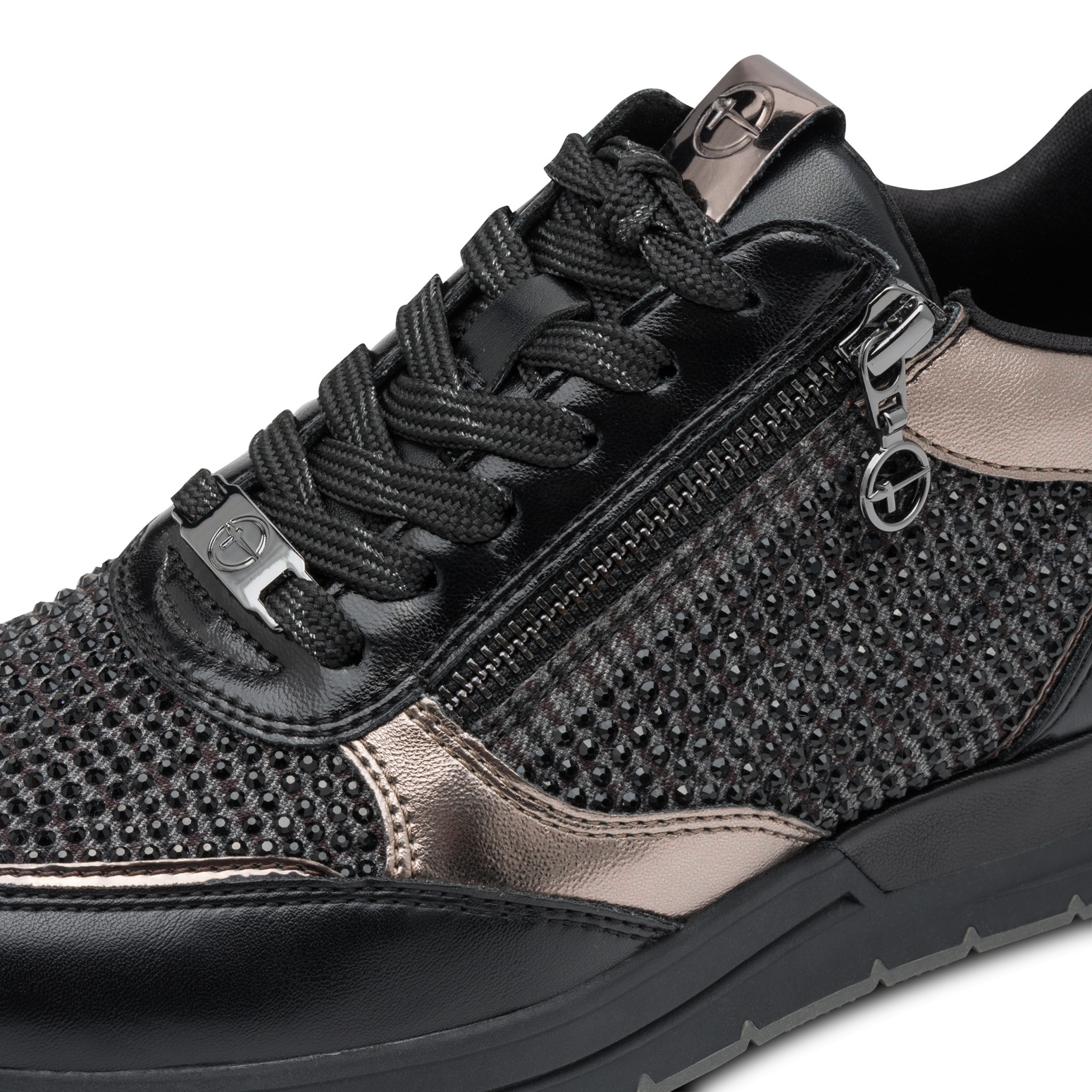 Tamaris Plateausneaker, Freizeitschuh, Halbschuh, Schnürschuh in veganer Verarbeitung