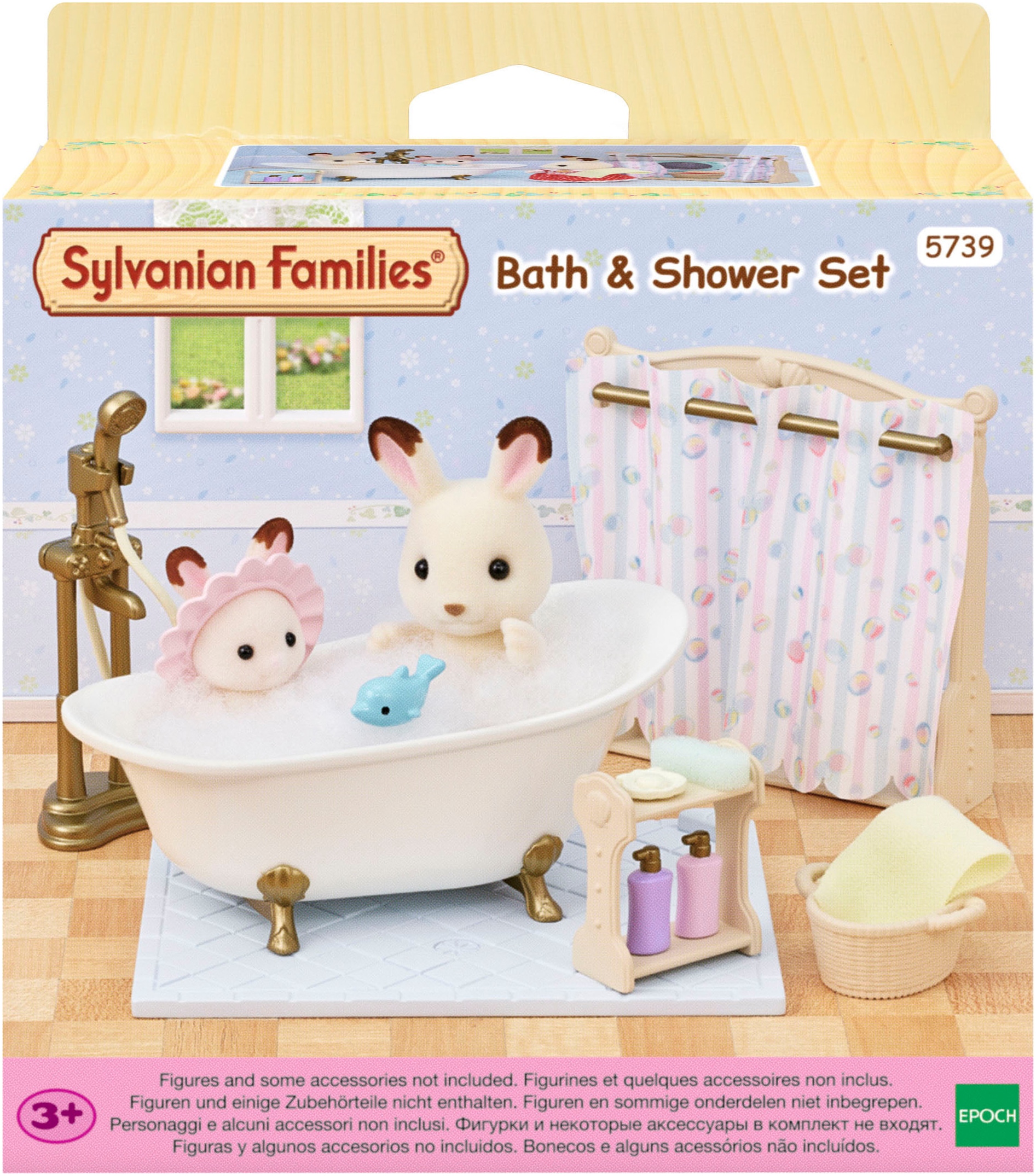 Sylvanian Families Spielwelt »Bad- und Dusch-Set (5739)«