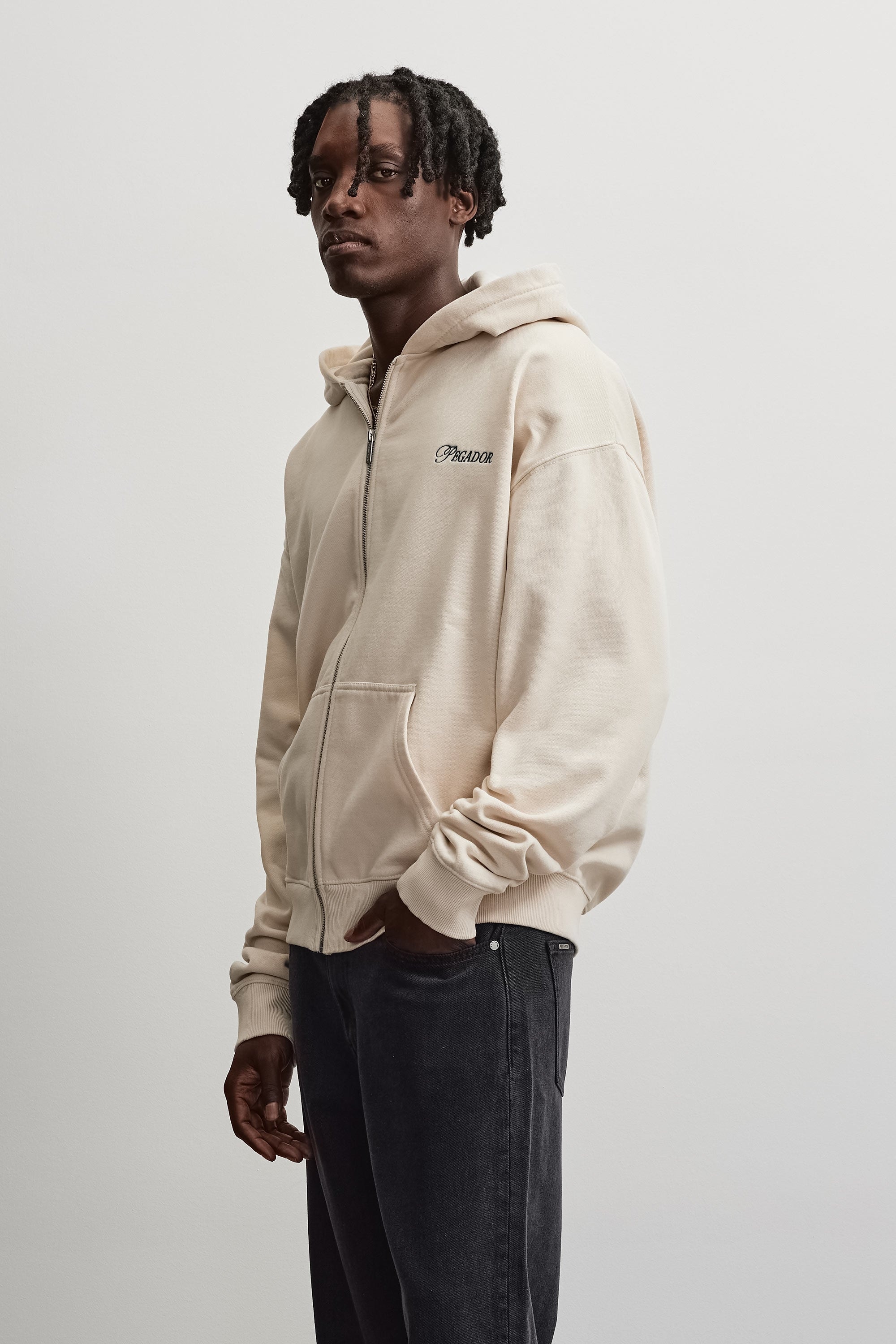 PEGADOR Kapuzensweatjacke »Carloforte Oversized Sweat Jacket« Baumwollmischung, oversized