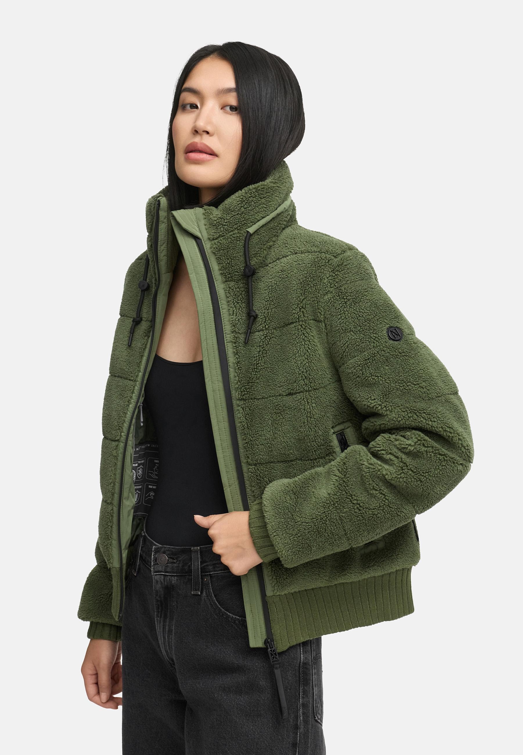 Navahoo Plüschjacke »Plüschjacke Schneepuder 14«