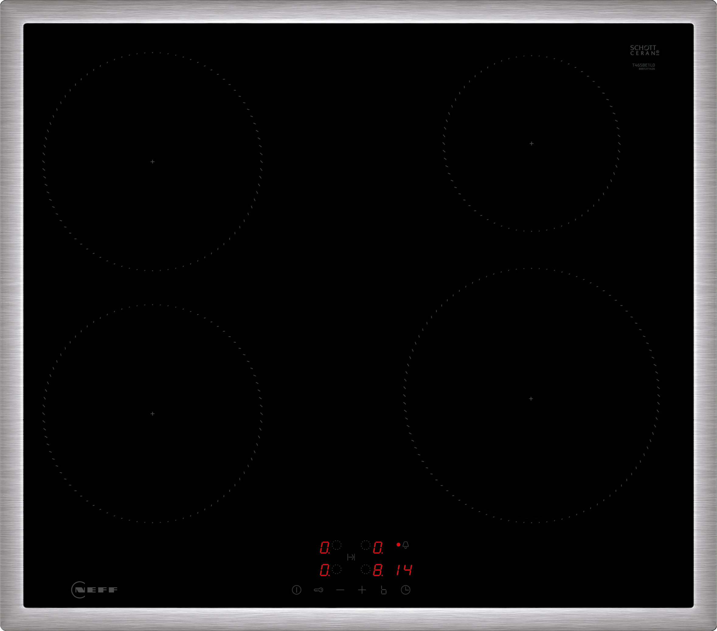 NEFF Backofen-Set »B2CCG6AK3«, mit Teleskopauszug nachrüstbar, Pyrolyse-Selbstreinigung, mit 7 verschiedenen Beheizungsarten