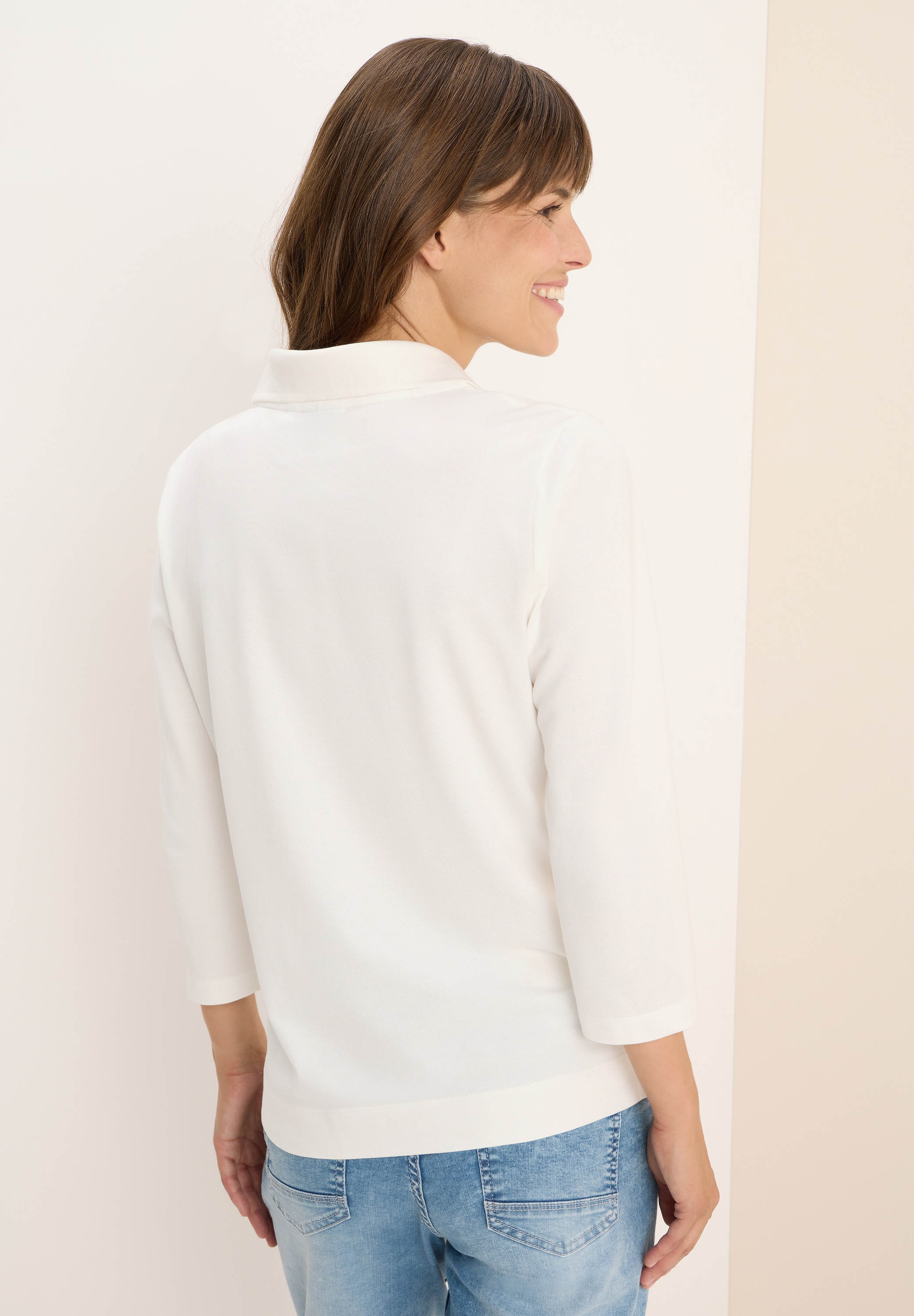 Cecil Poloshirt, mit Polo Kragen
