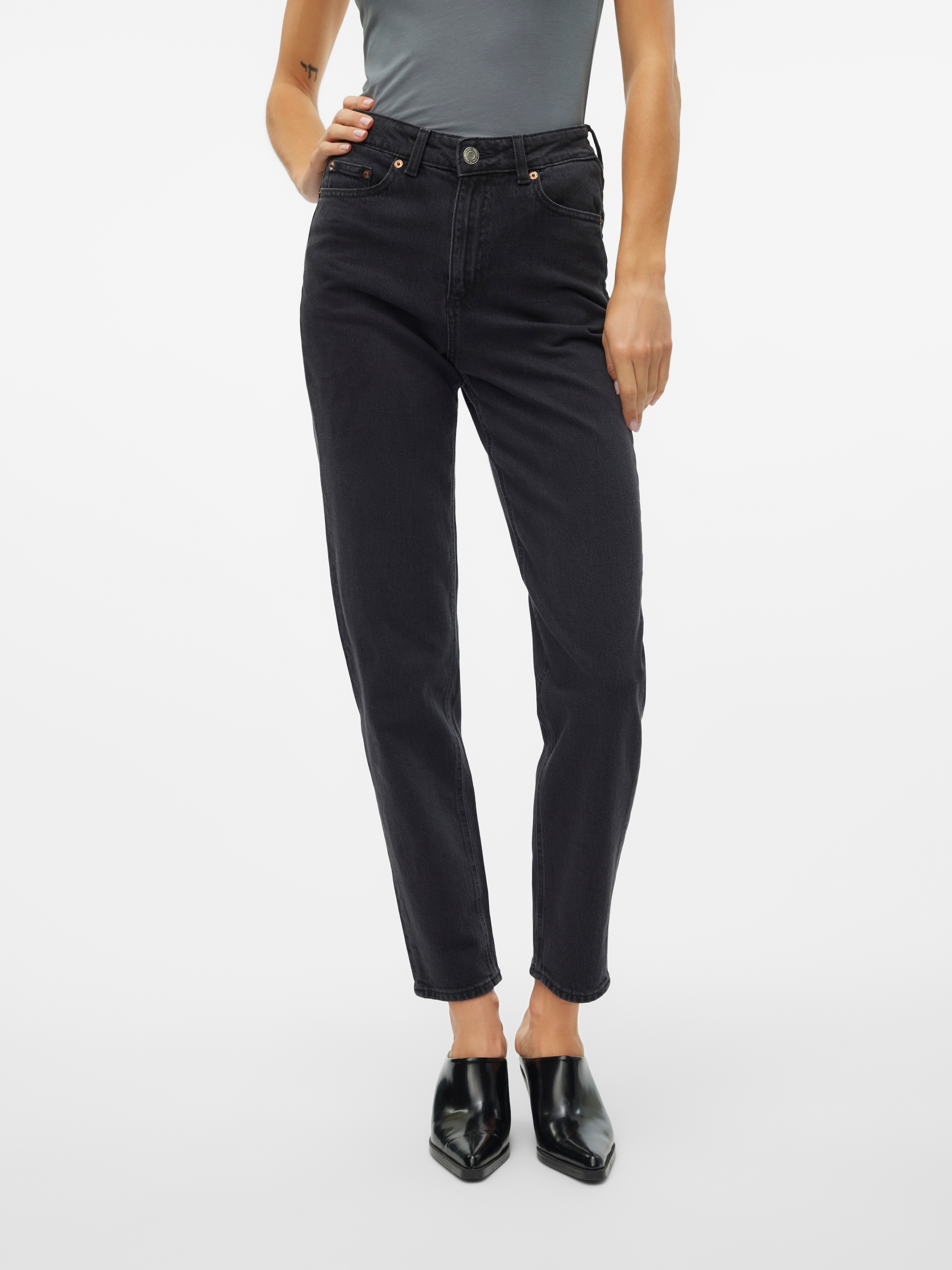 Vero Moda Mom-Jeans »VMTESSA HR MOM JEANS RA220 GA NOOS«
