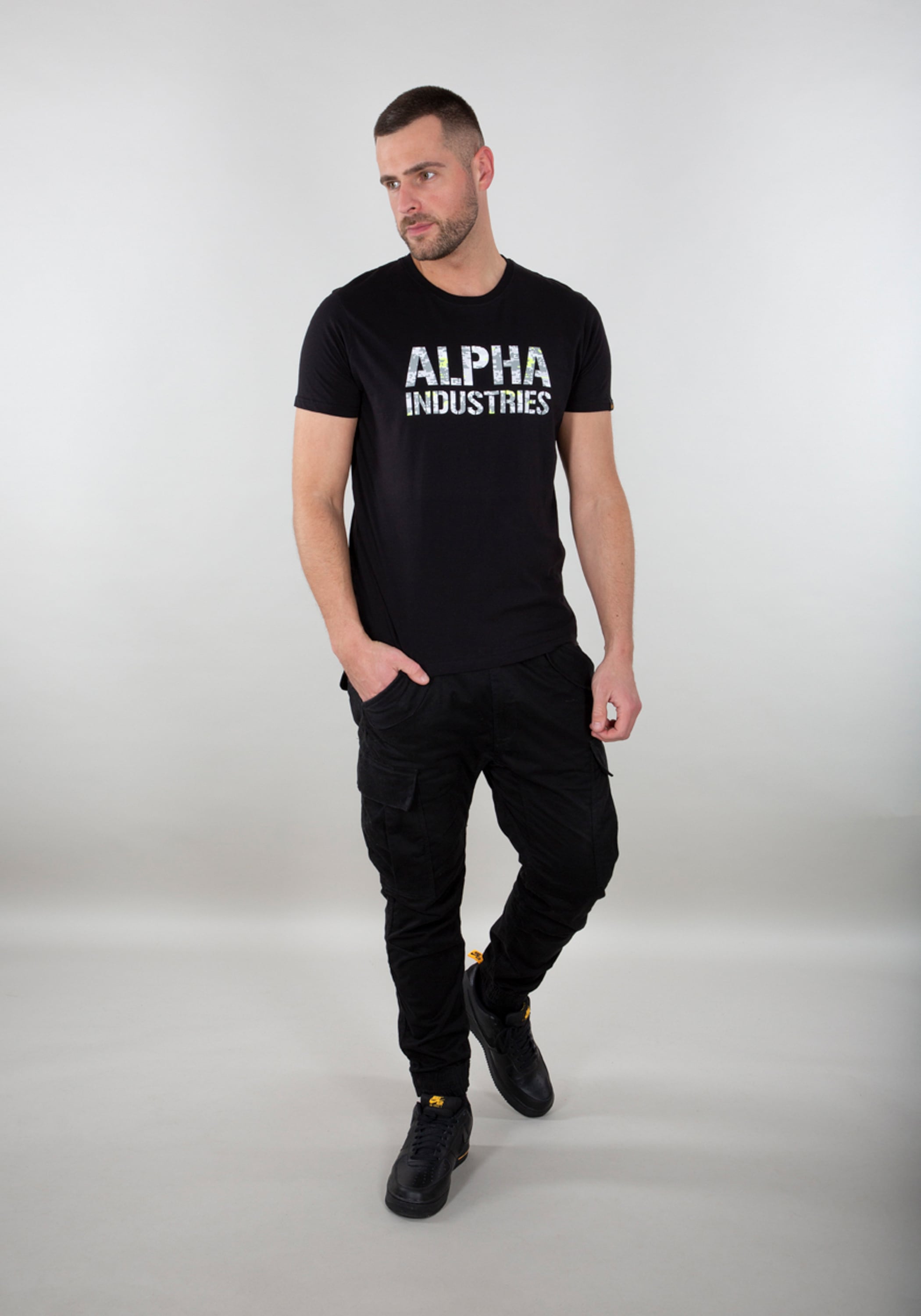 Alpha Industries T-Shirt »Alpha Industries Men - T-Shirts Alpha Camo Print T-Shirt«