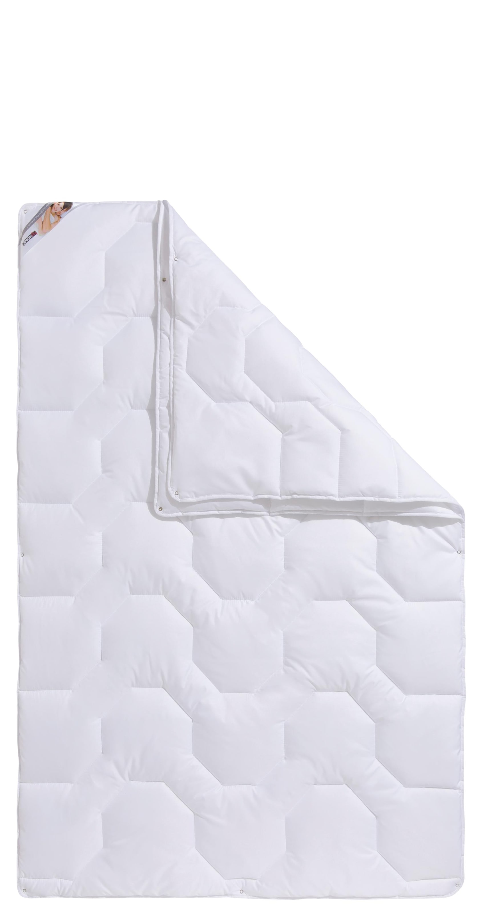 my home Microfaserbettdecke »Rike, Bettdecke 135x200 cm, 155x220 cm«, 4-Jahreszeiten, Füllung Polyester, Bezug Polyester, (1 St.), Bettdecken, Sommer, Winter, 4 Jahreszeiten, Decke kochfest bis 95°C